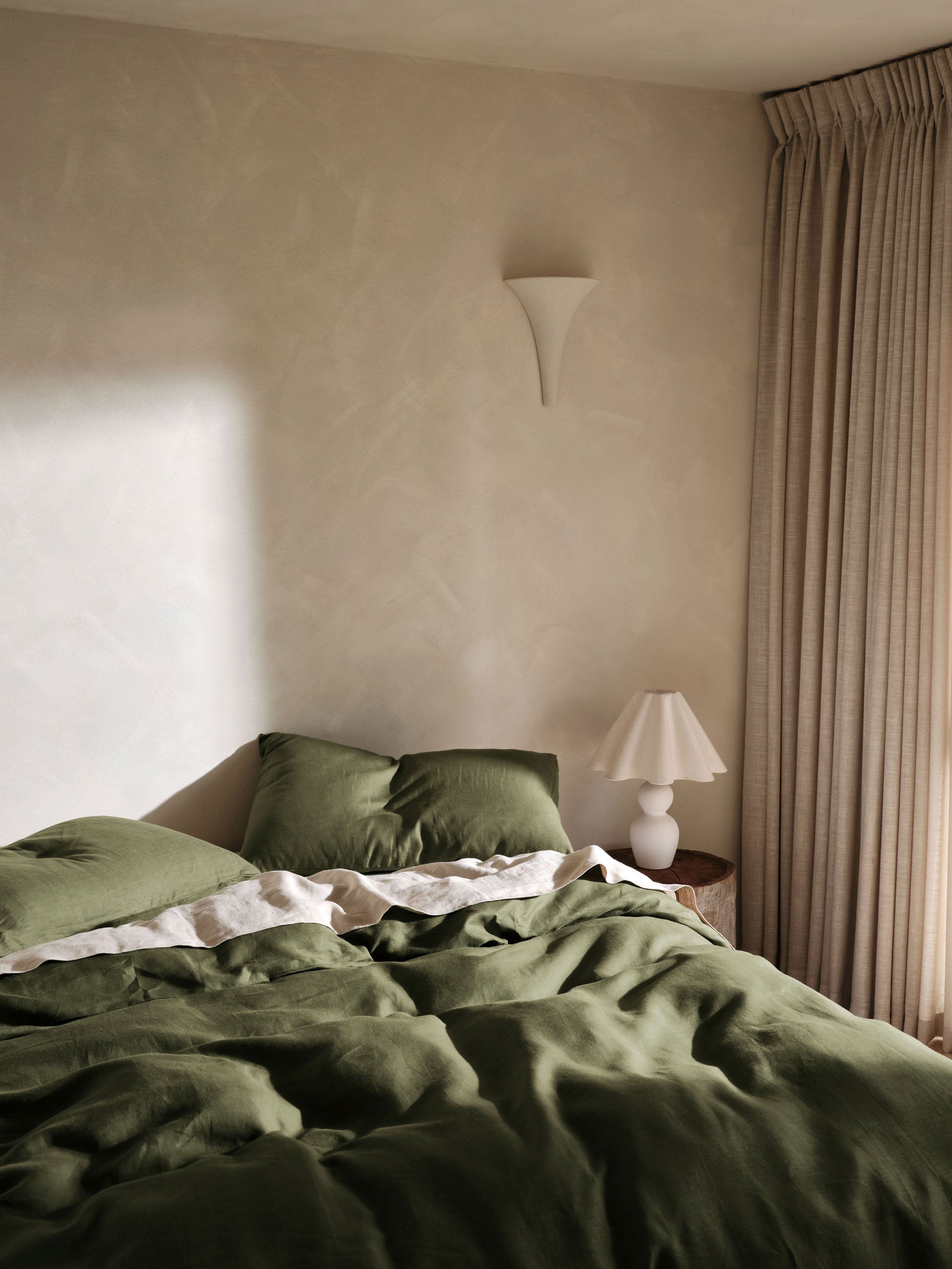 Nimes Moss Quilt Cover Set