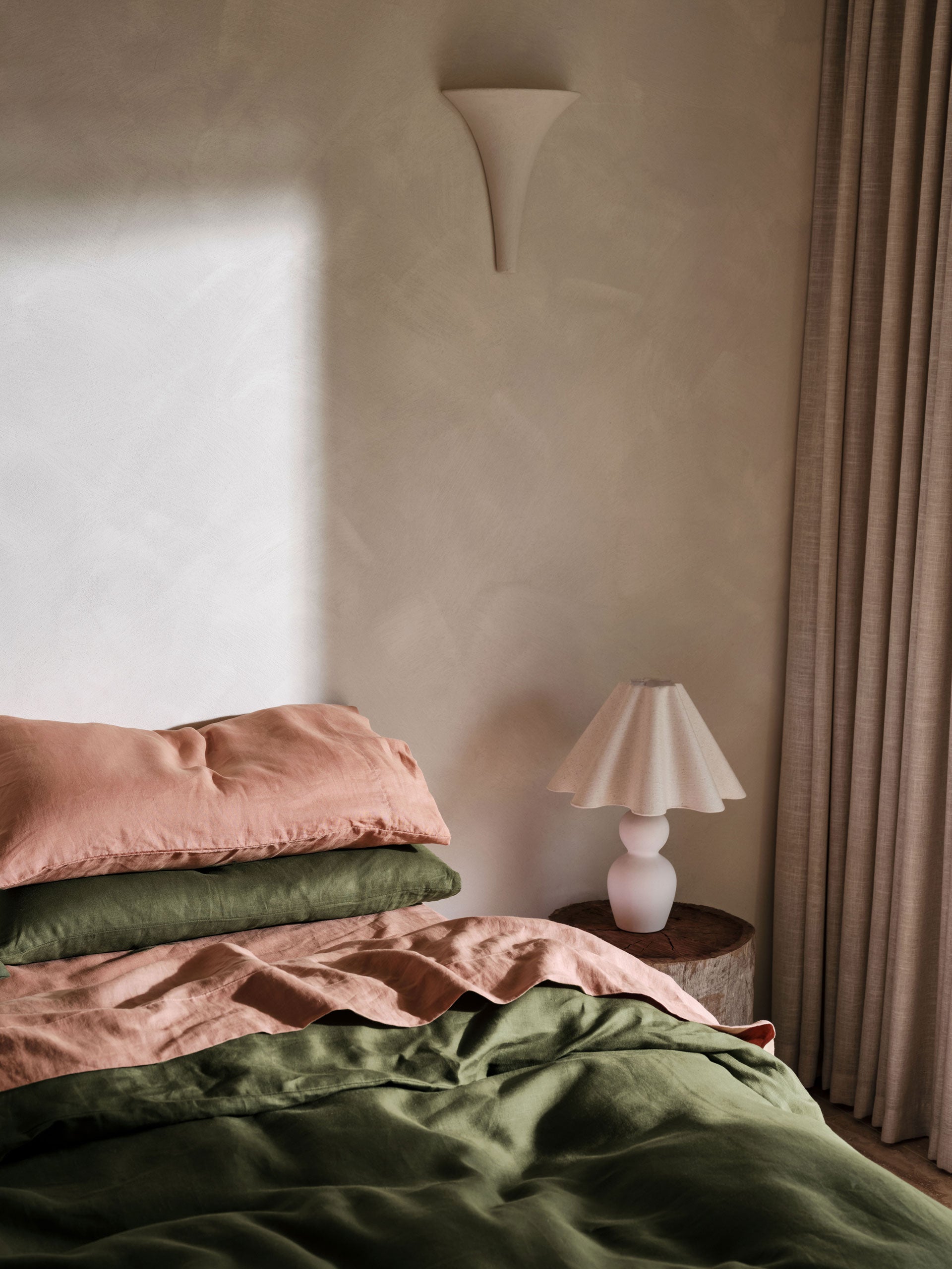 Nimes Moss Quilt Cover Set