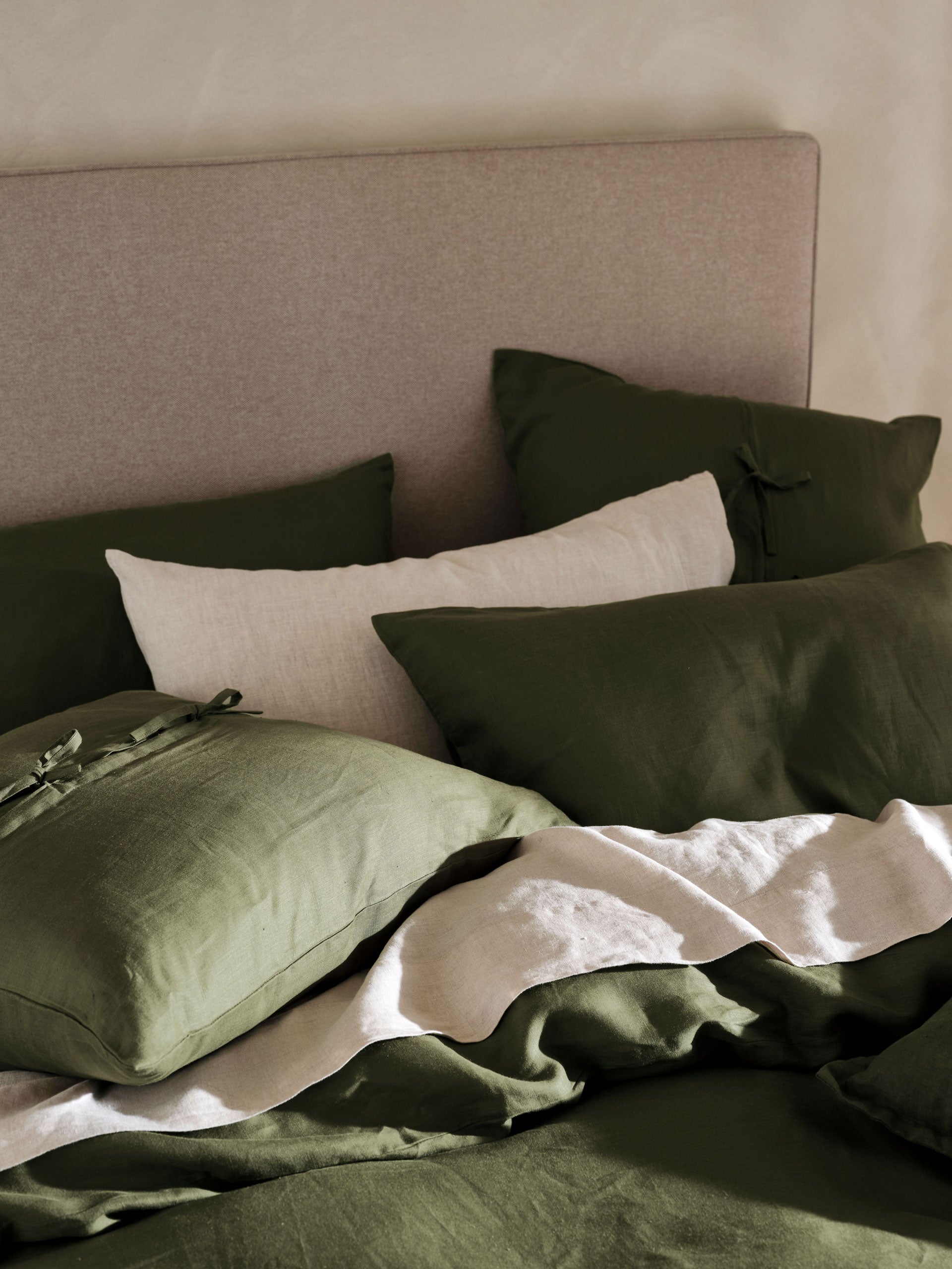 Nimes Moss Quilt Cover Set