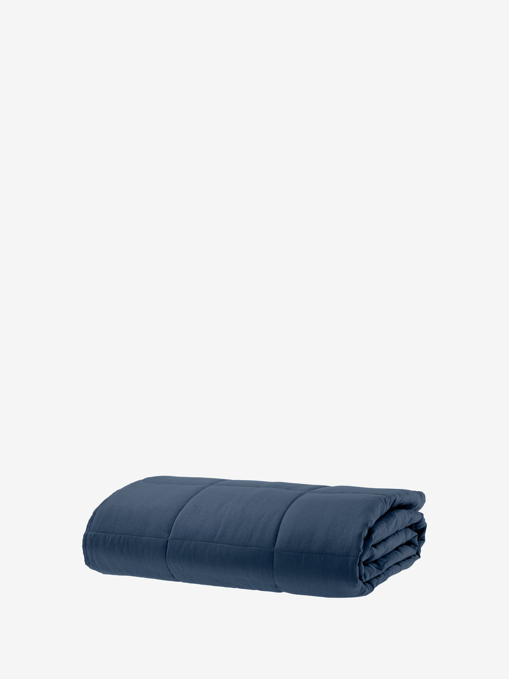 Nimes Navy Coverlet