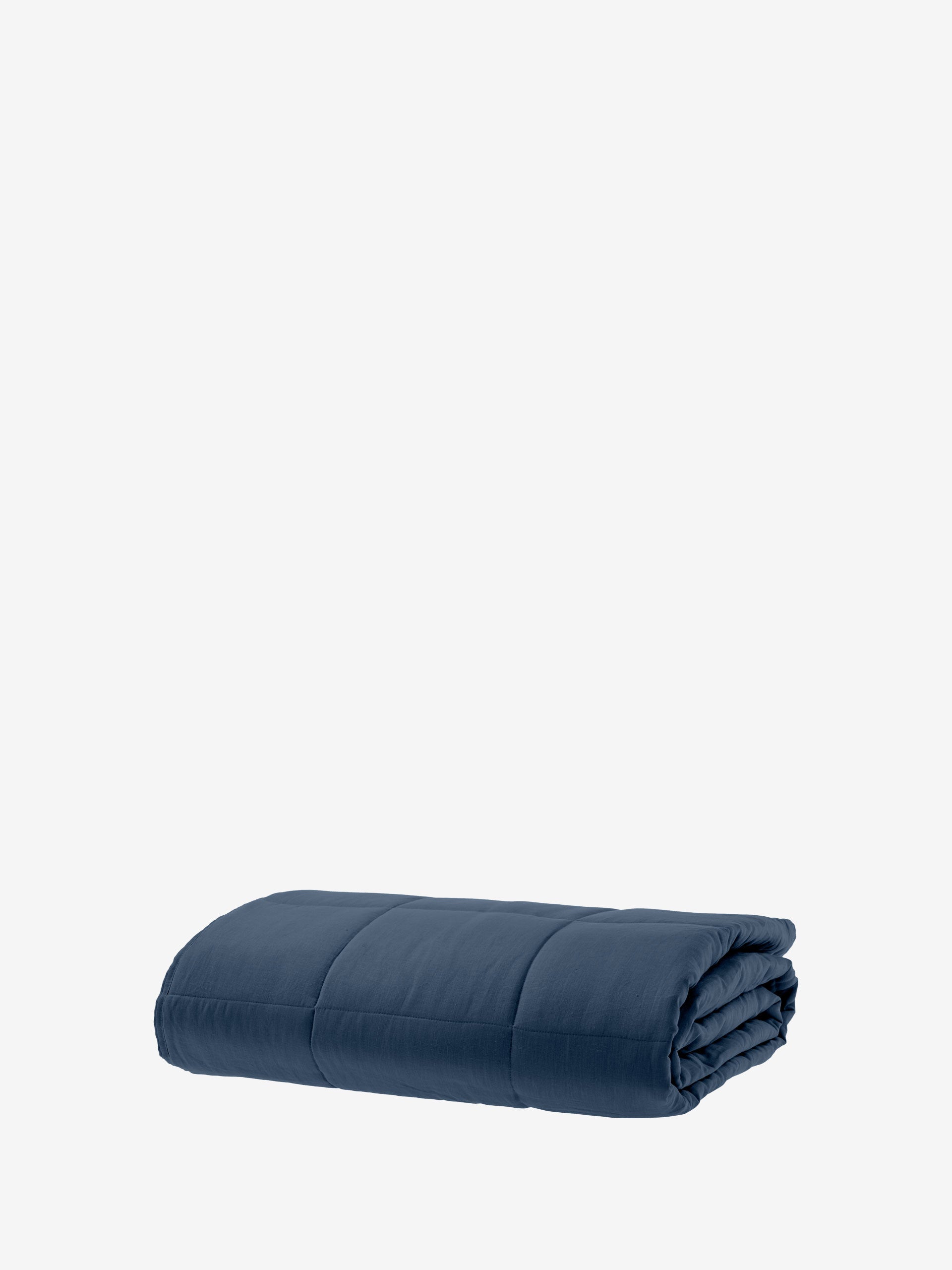 Nimes Navy Coverlet