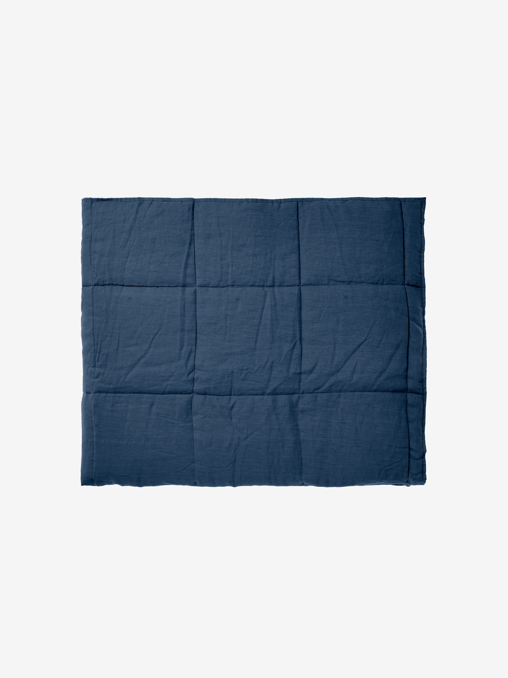 Nimes Navy Coverlet