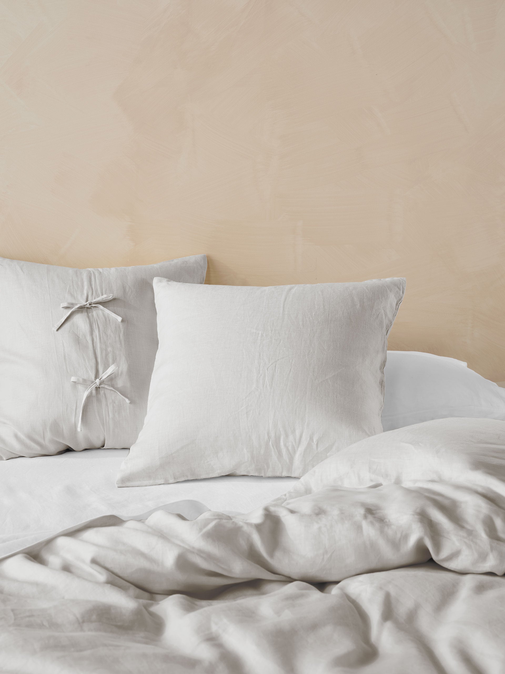 Nimes Pale Grey European Pillowcase