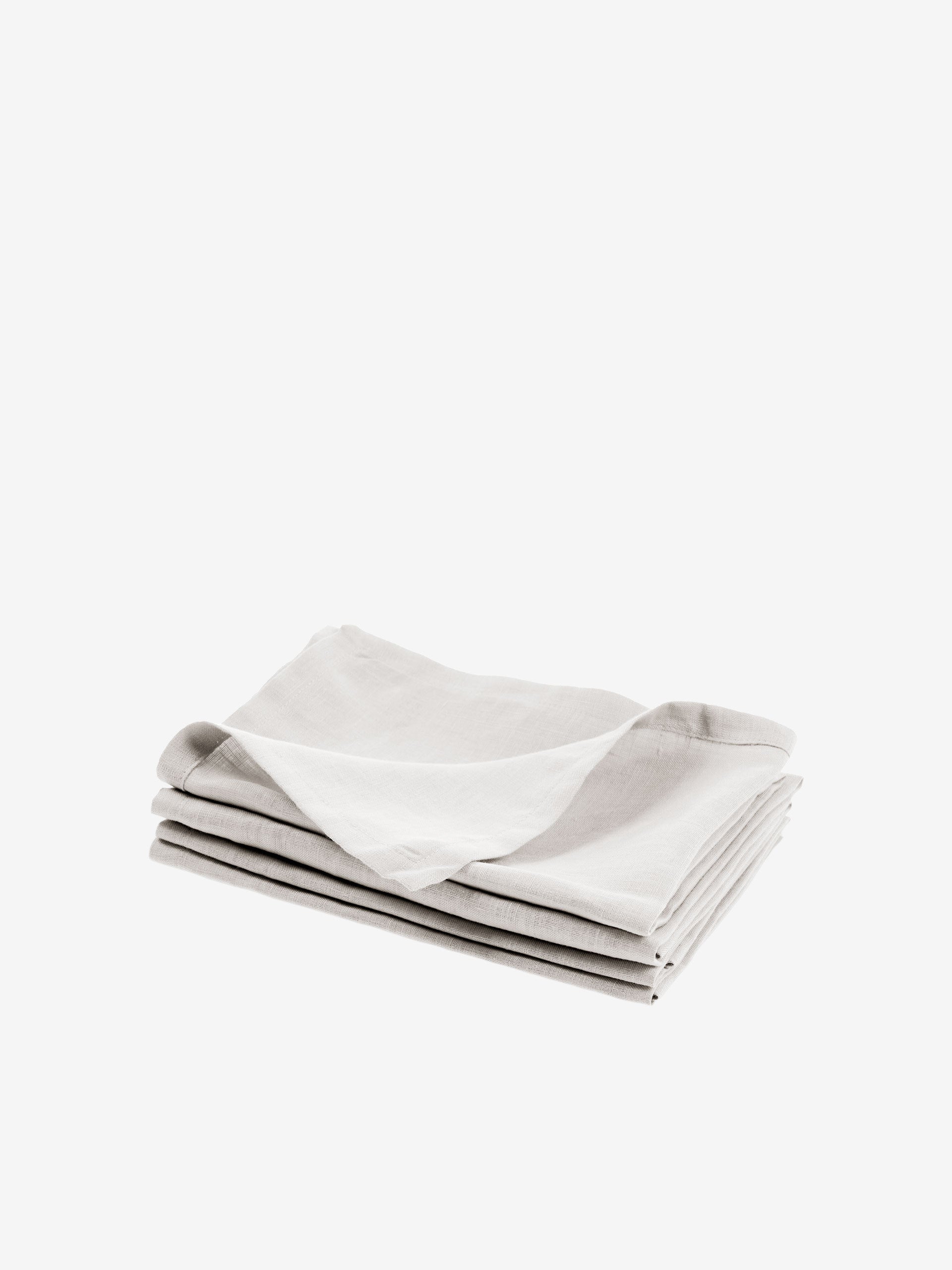 Nimes Pale Grey 4-Piece Napkin Set