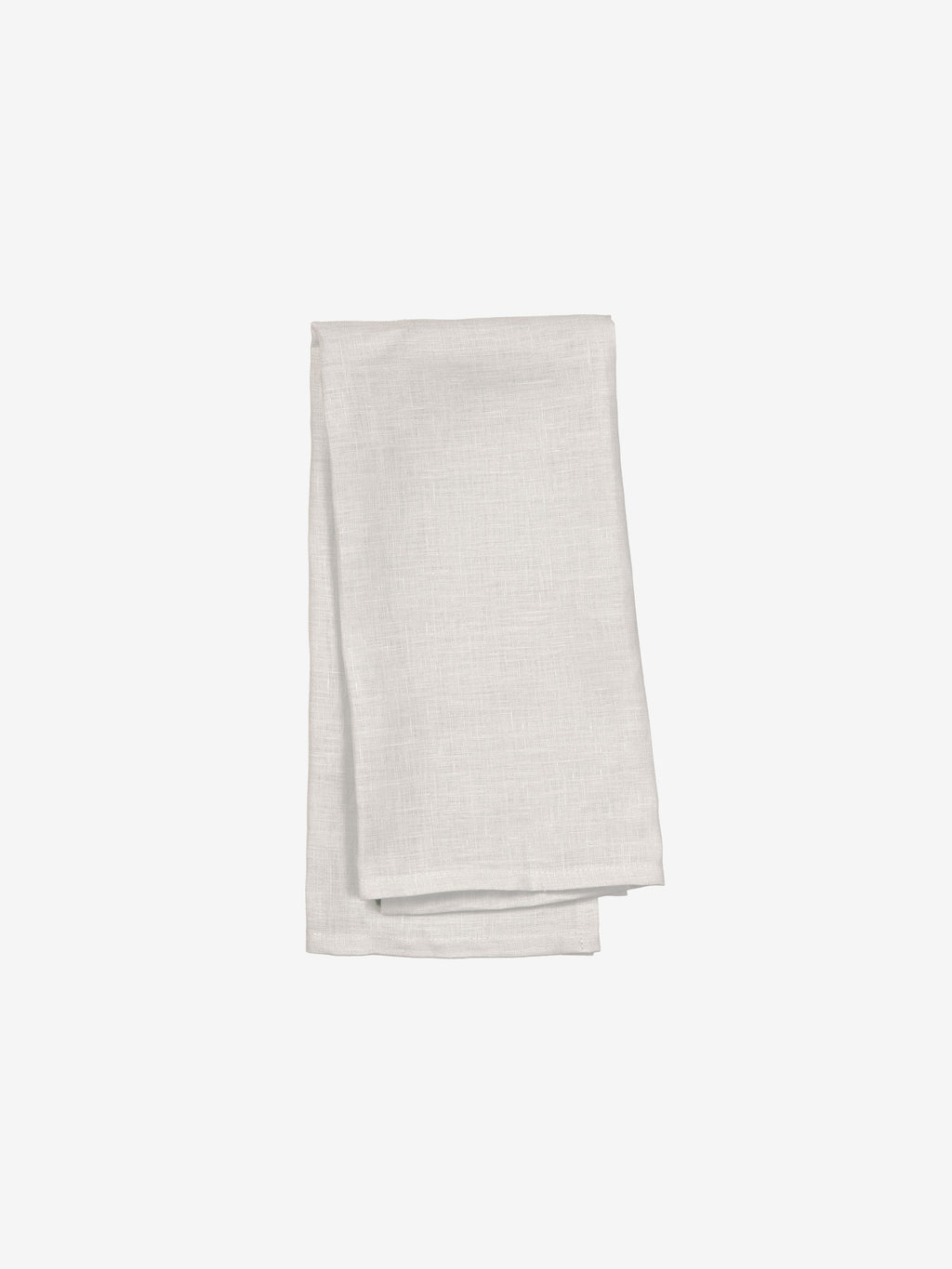 Nimes Pale Grey Linen Tea Towel
