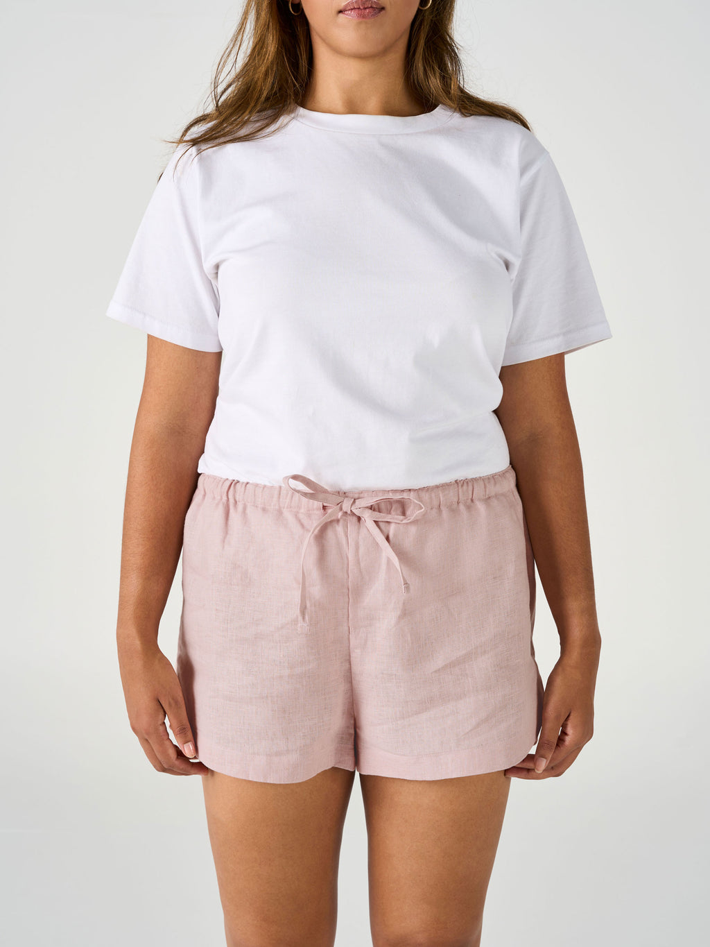 Nimes Rose Shorts