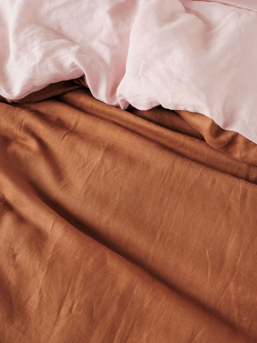 Nimes Rose-Cinnamon Duet Quilt Cover Set