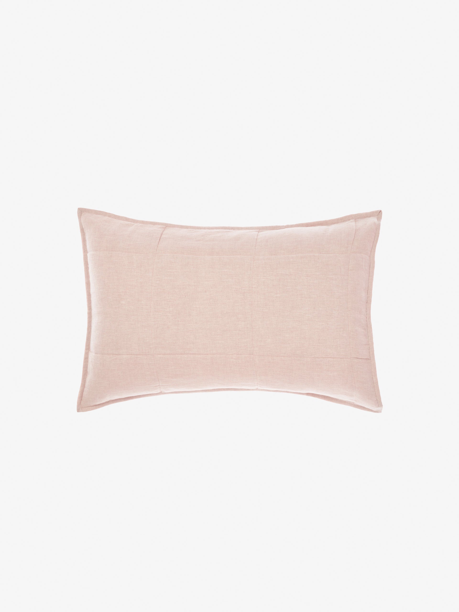 Nimes Rose Linen Pillow Sham Set