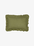 Nimes Moss Ruffle Cushion 40x60cm