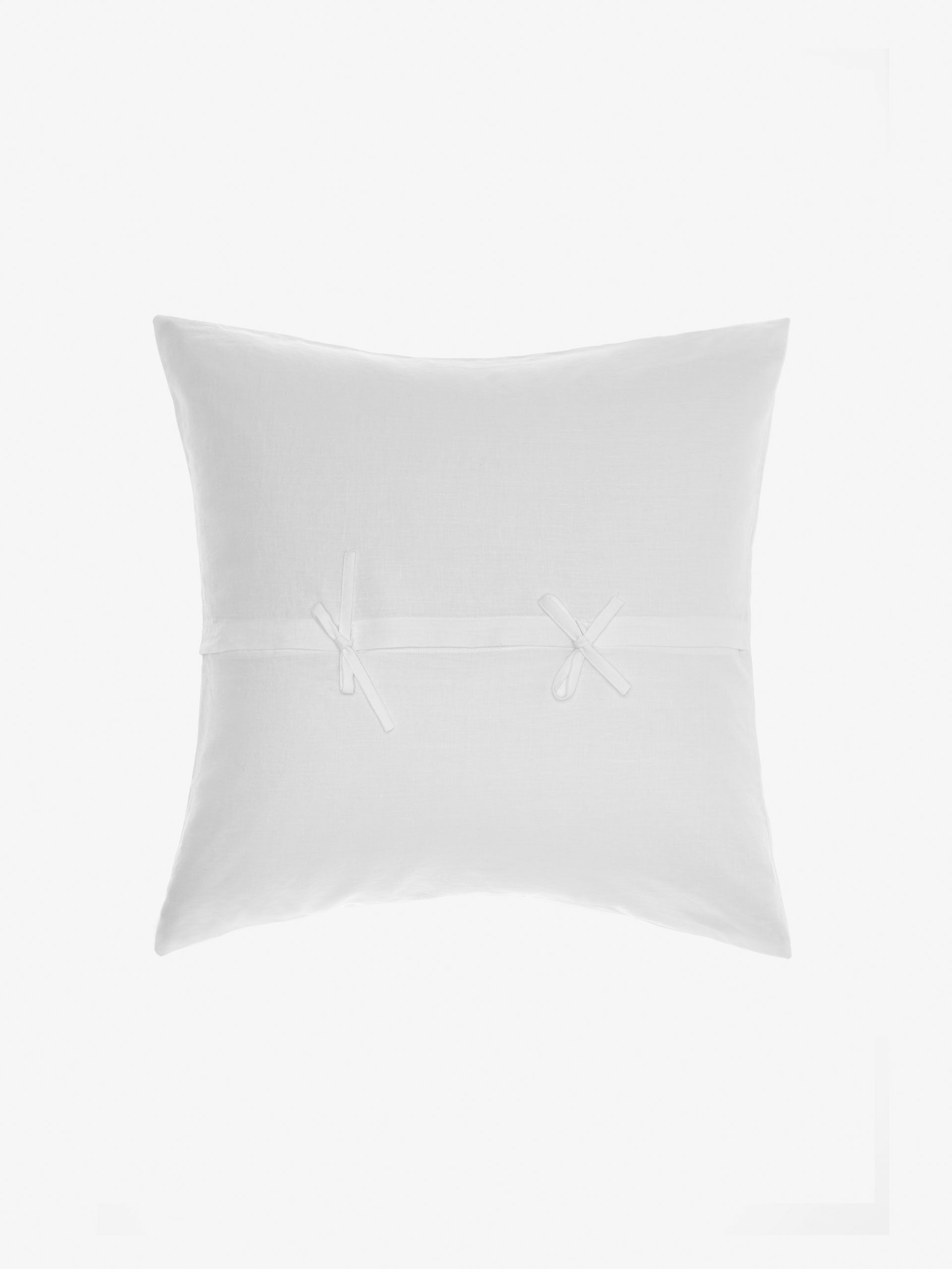 Nimes White European Pillowcase