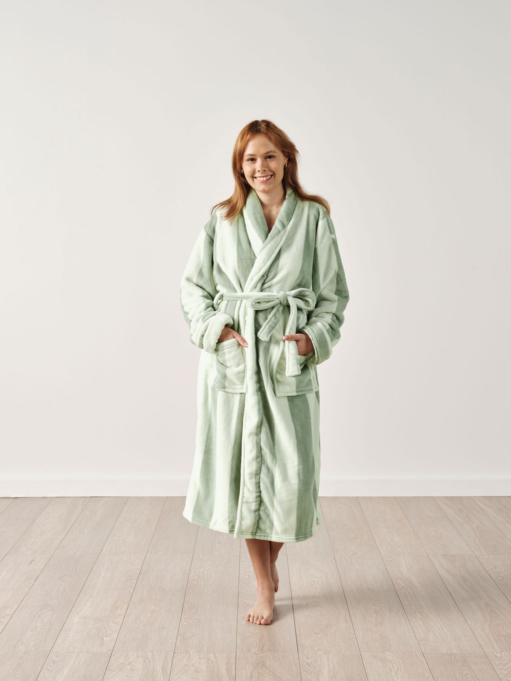 Plush Ocean City Jade Robe