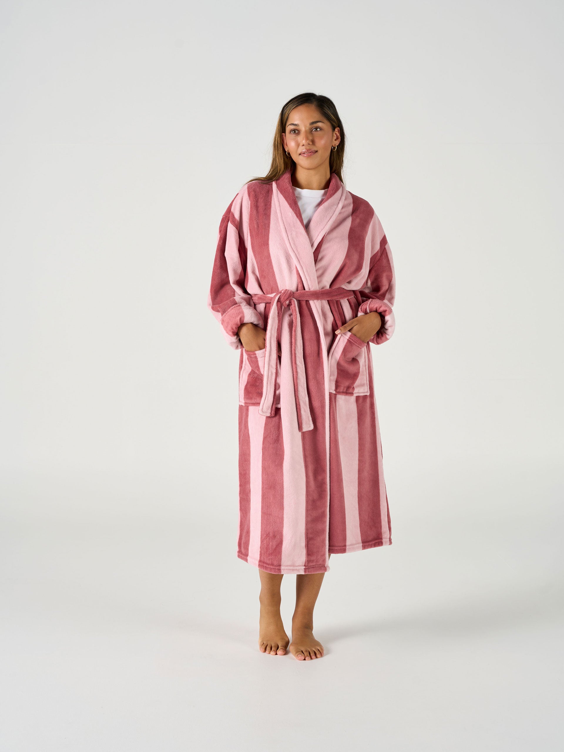 Plush Ocean City Rosewood Robe