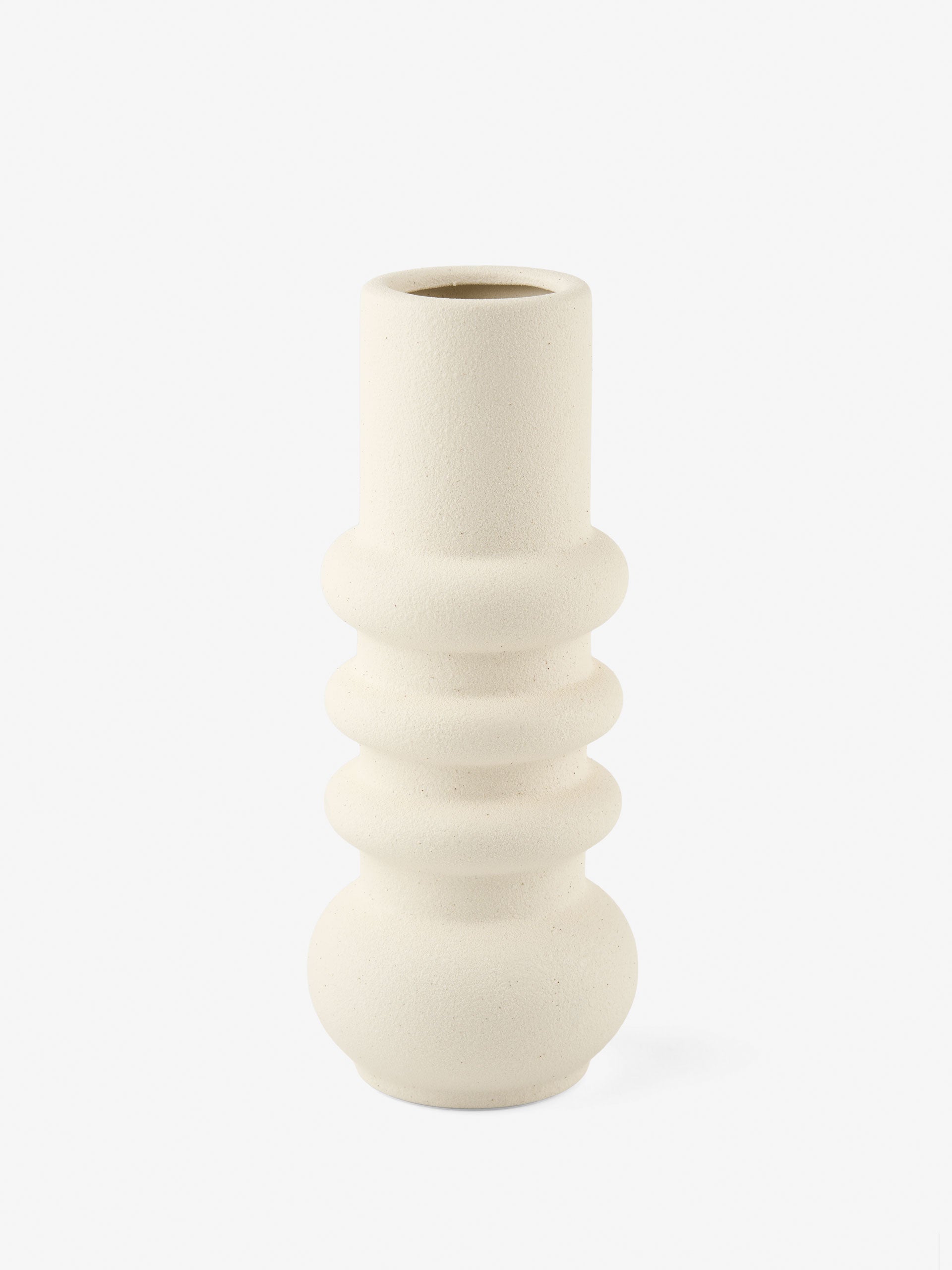 Orbit Ivory Vase 25cm