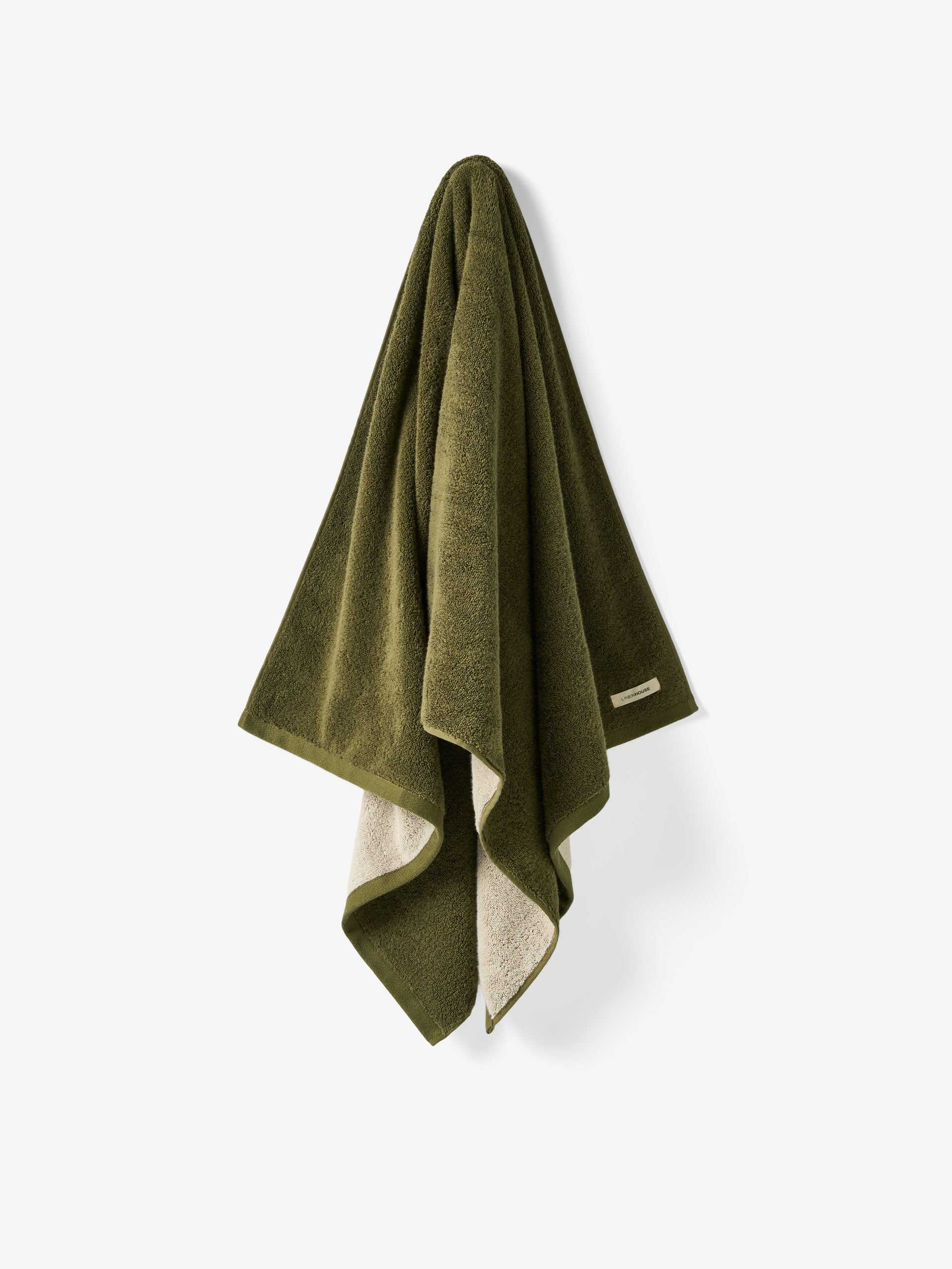 Otway Olive Bath Towel