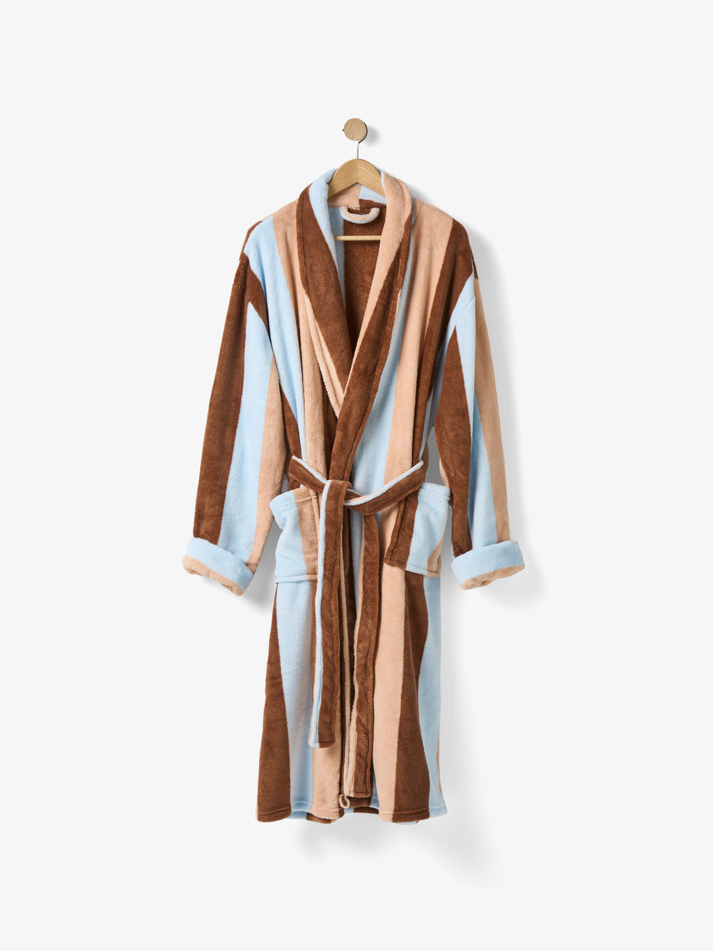 Plush Palazzo Cocoa Robe