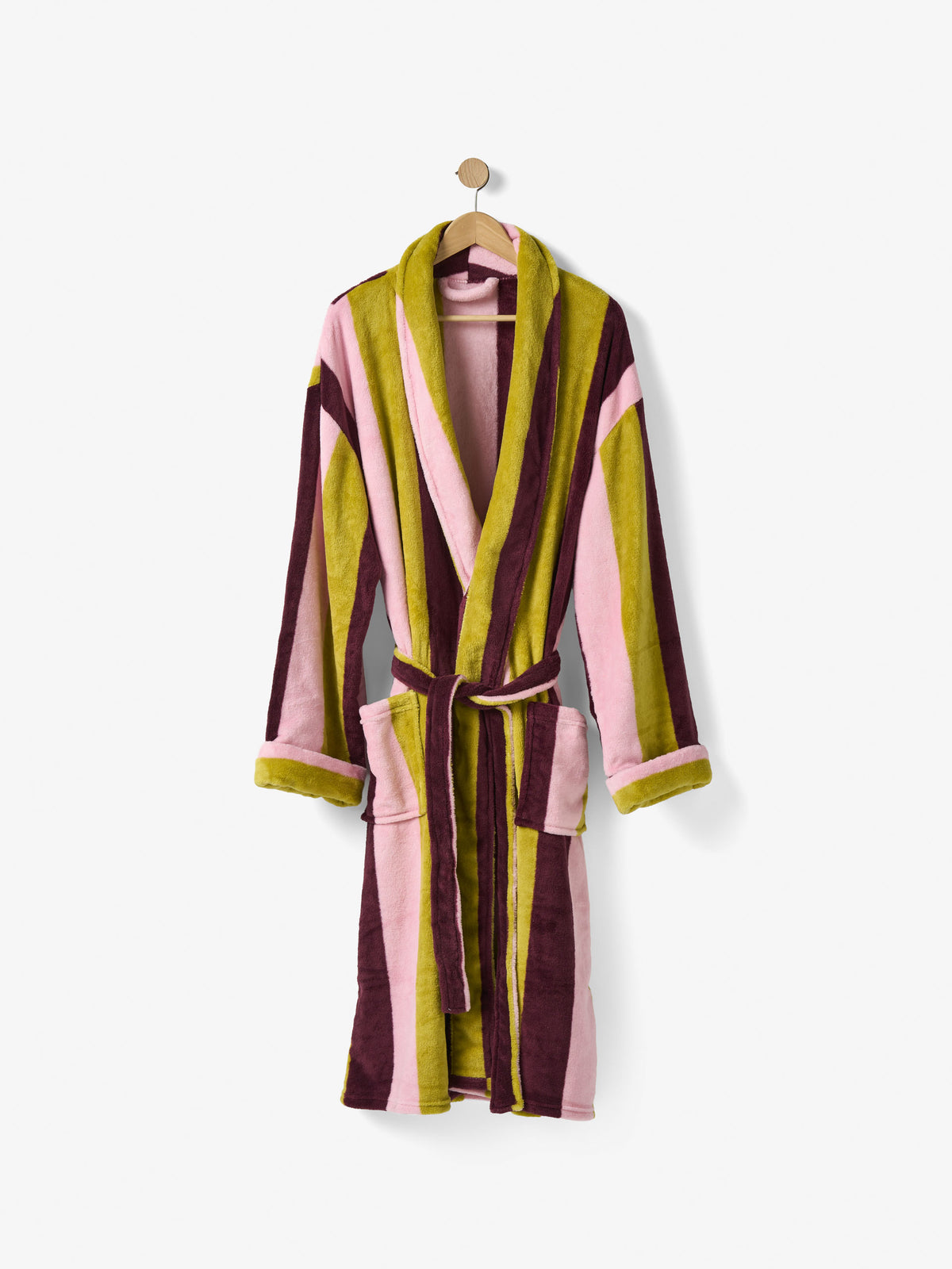 Plush Palazzo Plum Robe