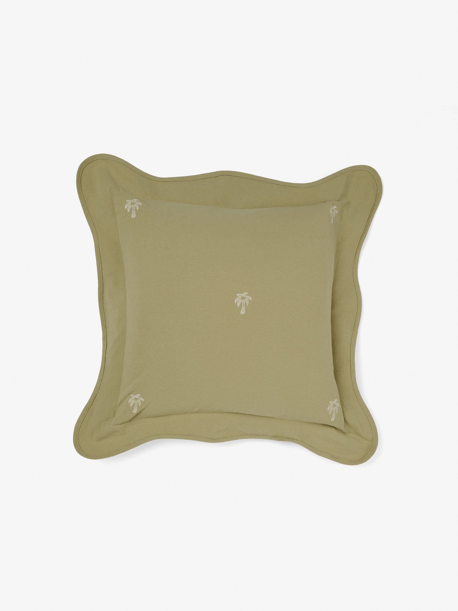 Palmier Khaki Cushion 48x48cm