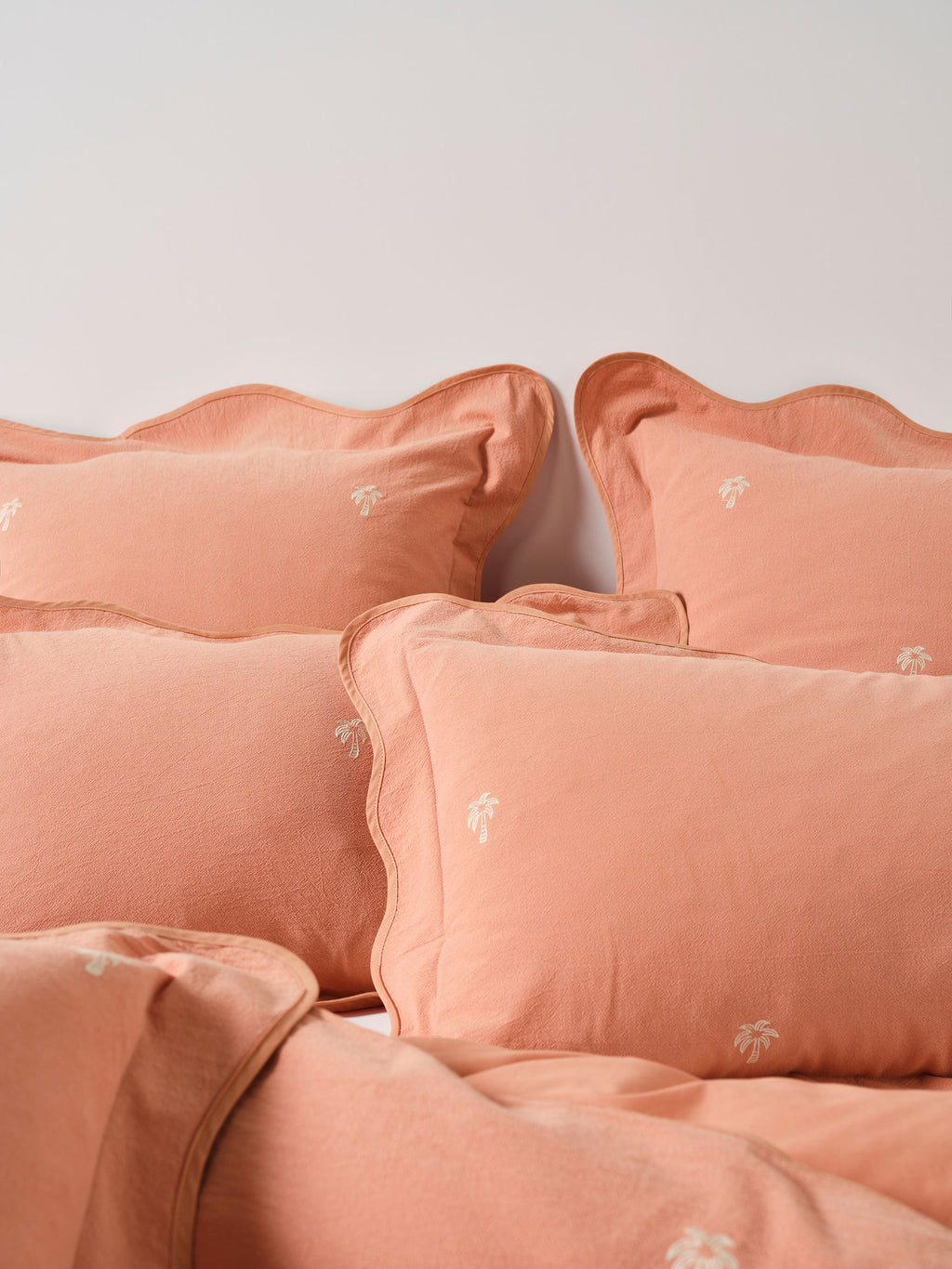 Palmier Pink Clay European Pillowcase