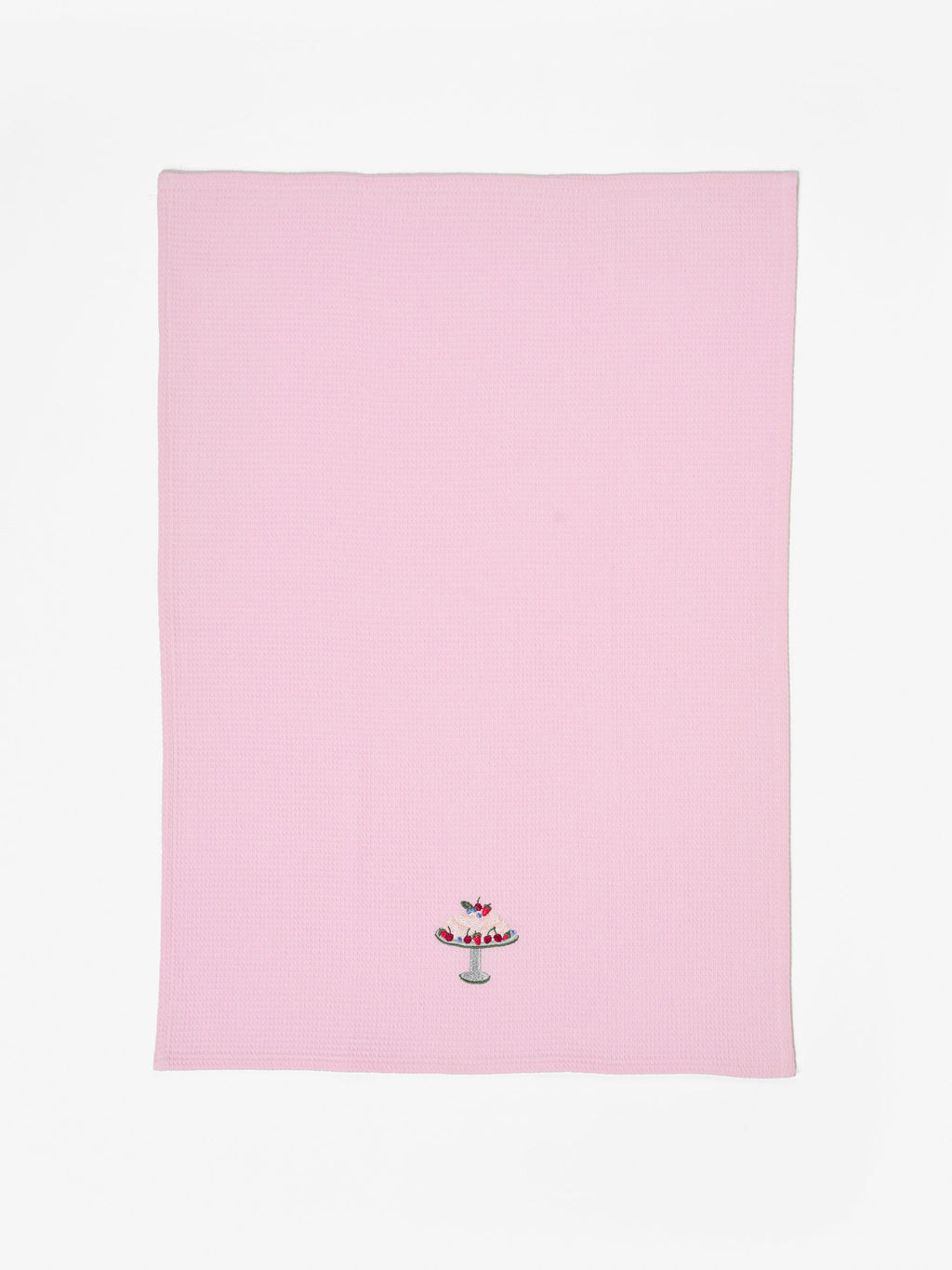 Pavlova Embroidered Tea Towel