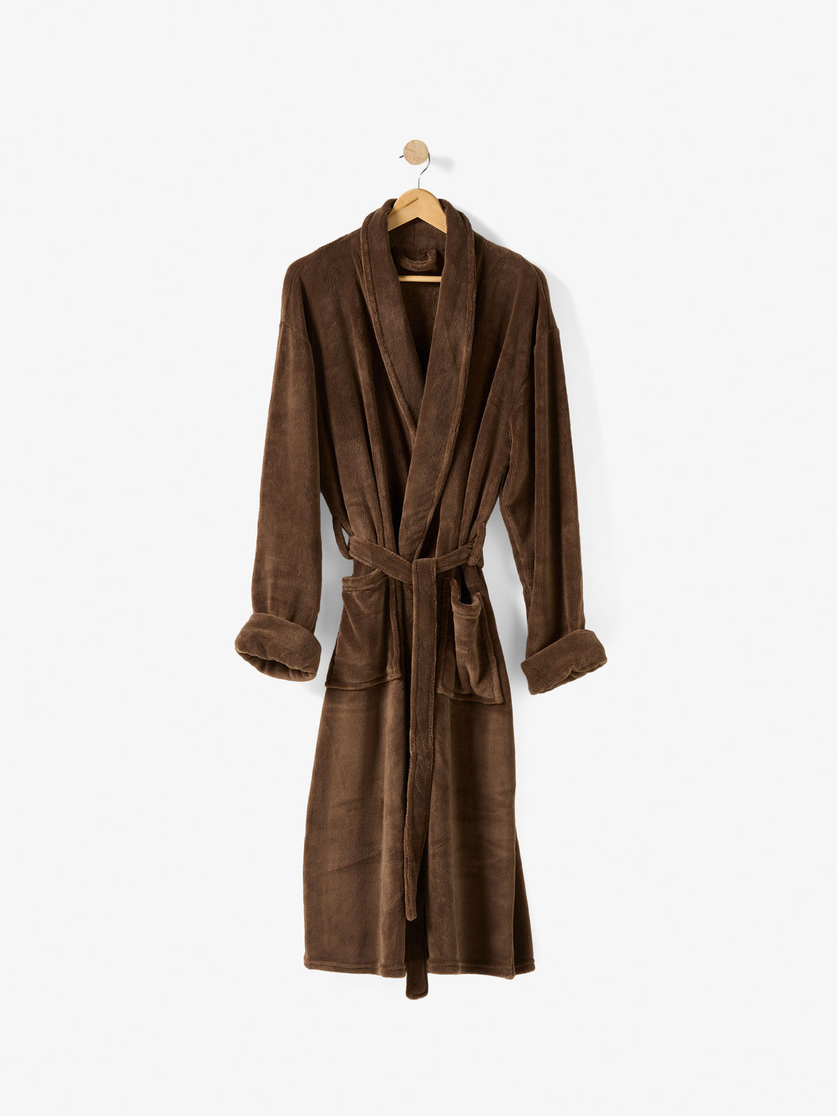 Plush Chocolate Robe