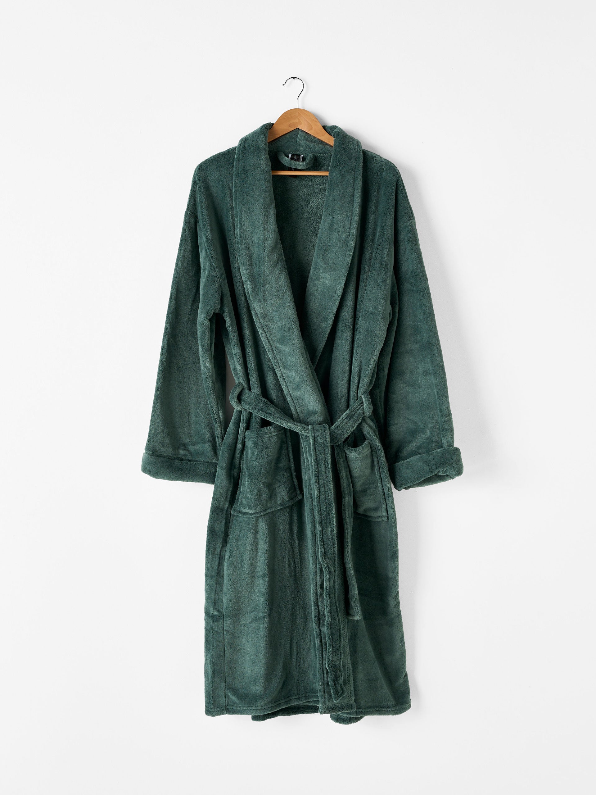 Plush Green Robe