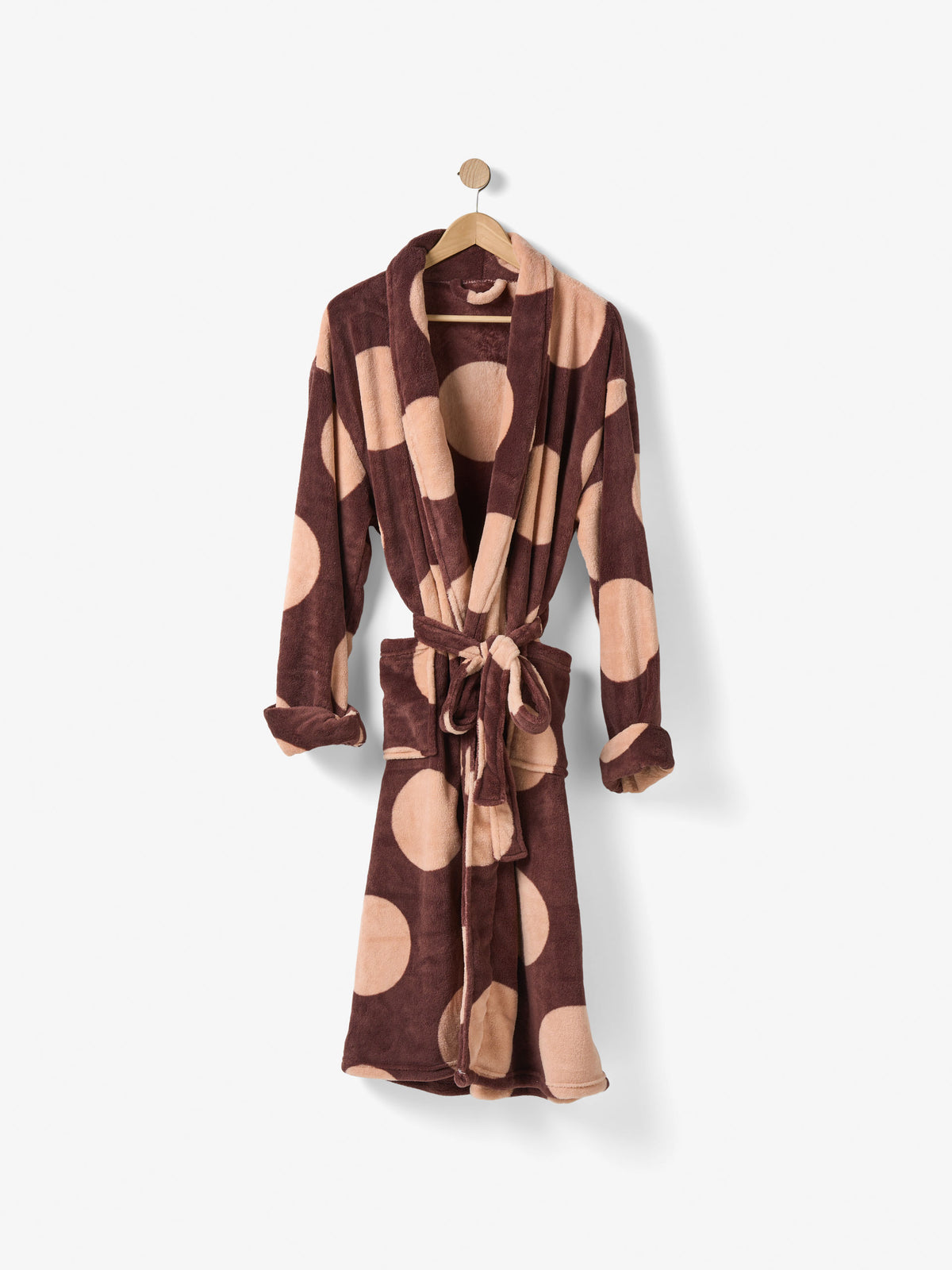 Plush Pluto Chocolate Robe