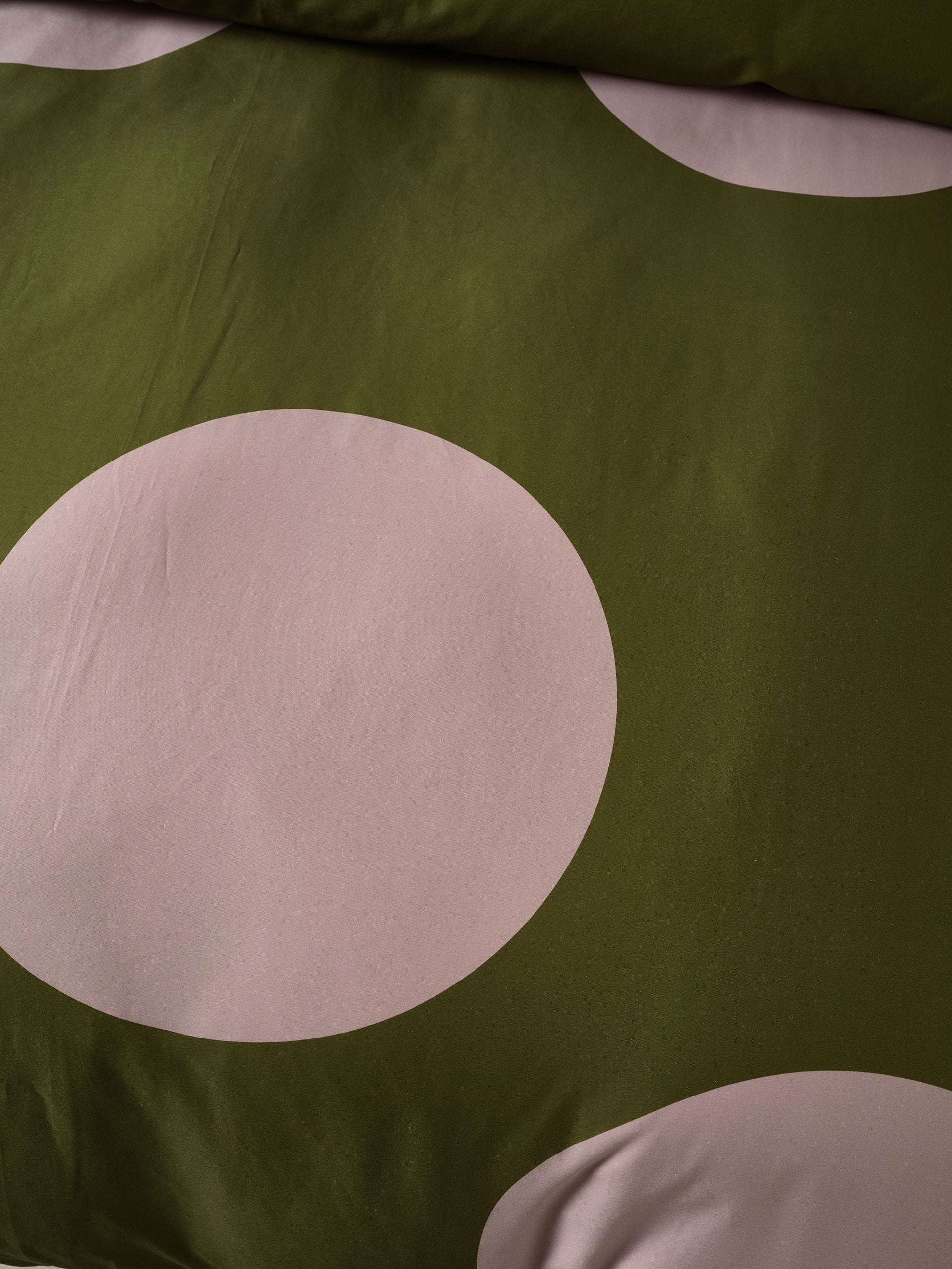 Pluto Olive Quilt Cover Set