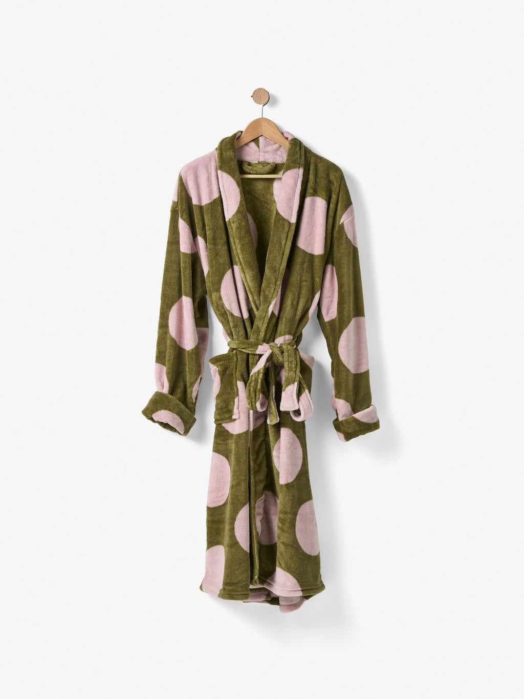 Plush Pluto Olive Robe