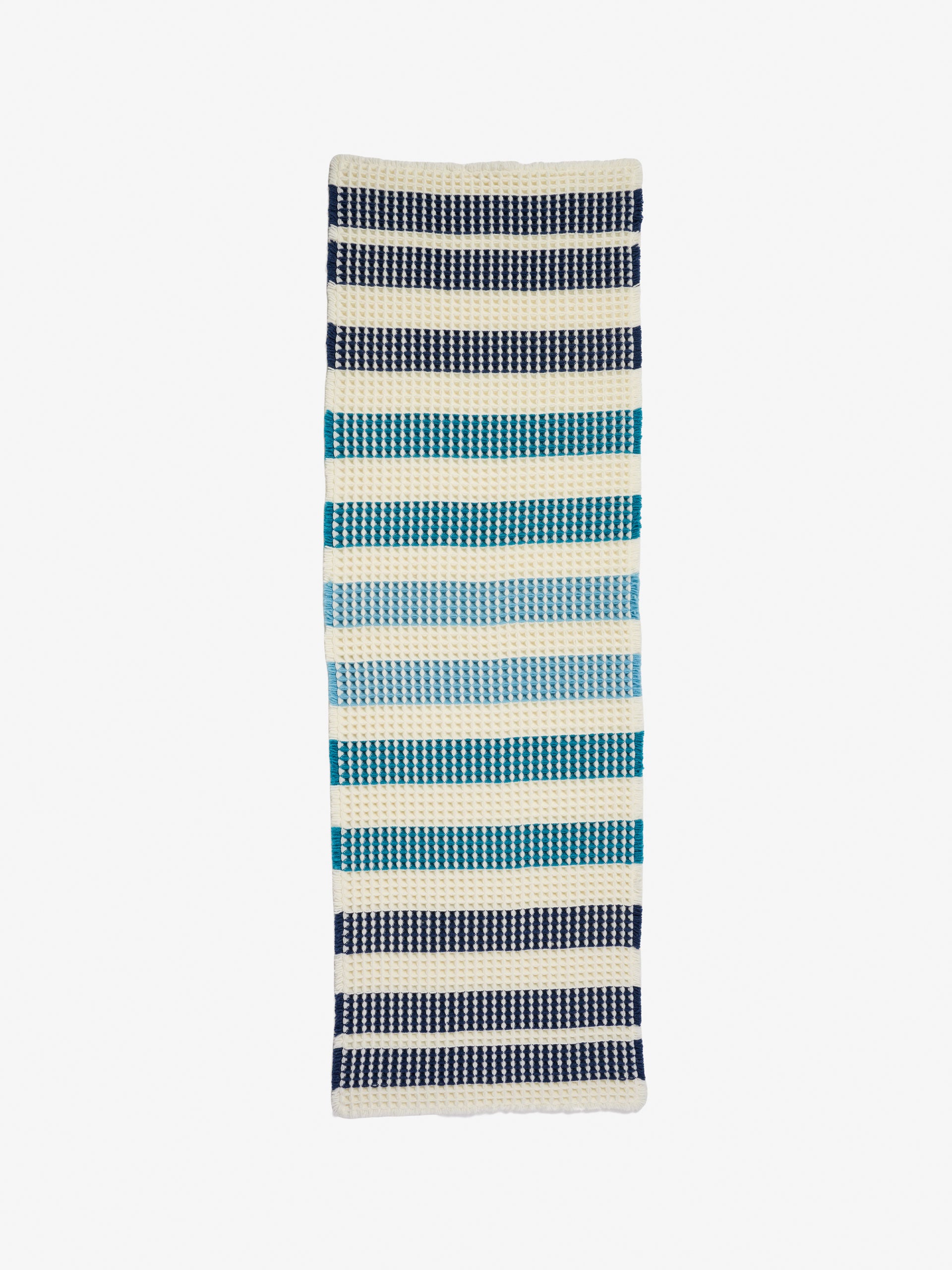 Ravello Blue Bath Runner
