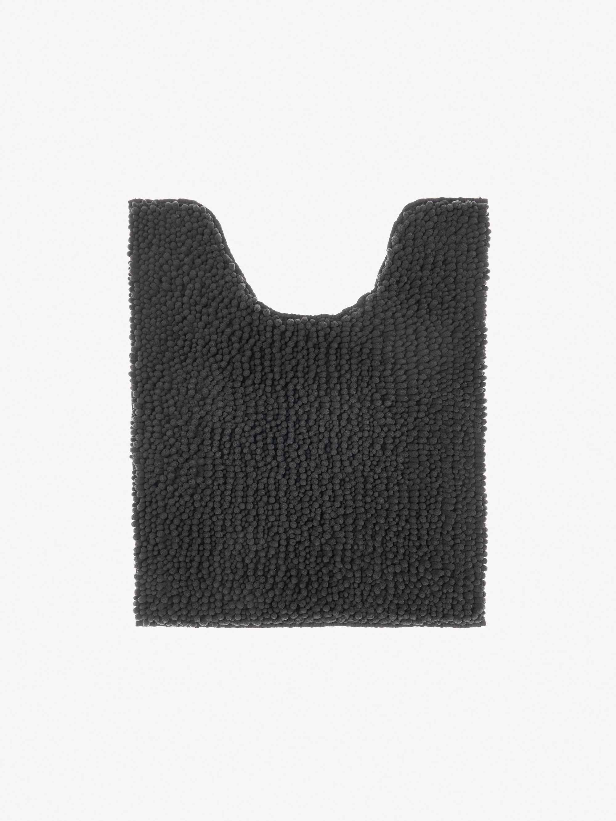 Reed Toggle Charcoal Contour Bath Mat