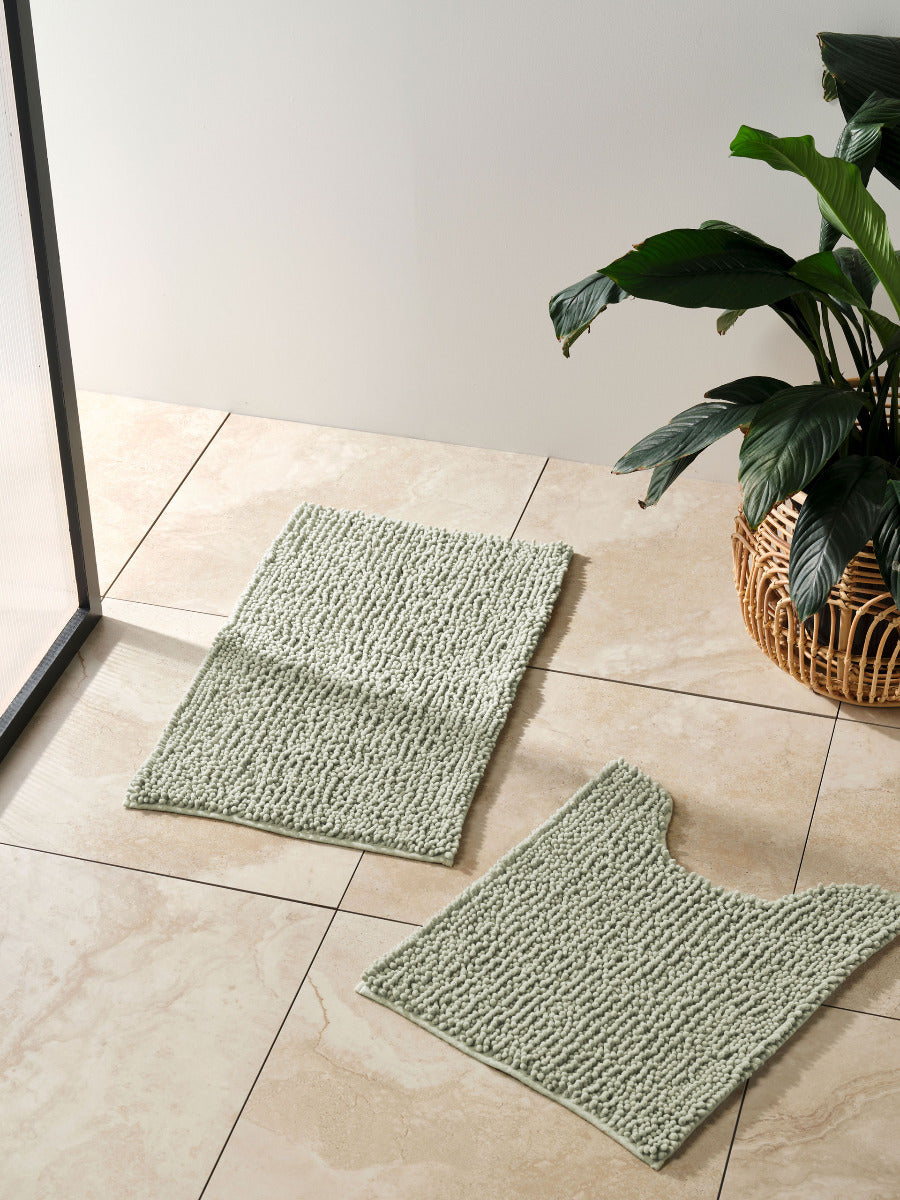 Reed Toggle Seagrass Contour Bath Mat