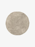 Reed Toggle Stone Circular Bath Mat