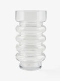 Ripple Clear Vase 30cm