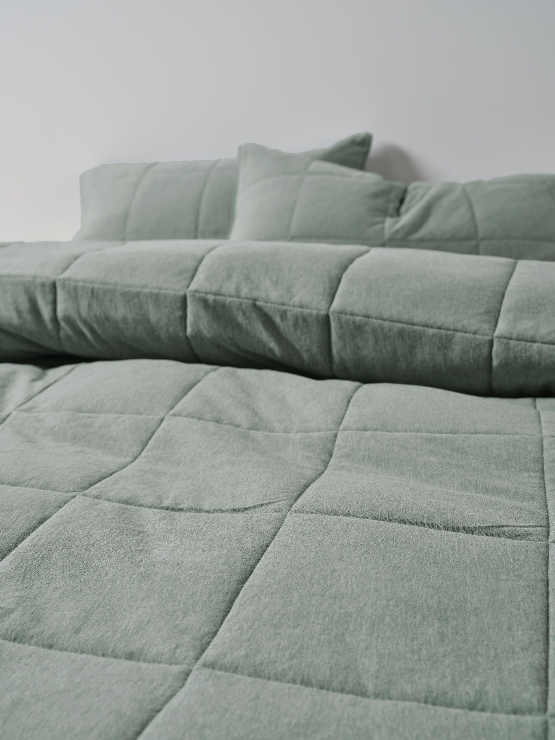 Ryland Eucalyptus Quilt Cover Set