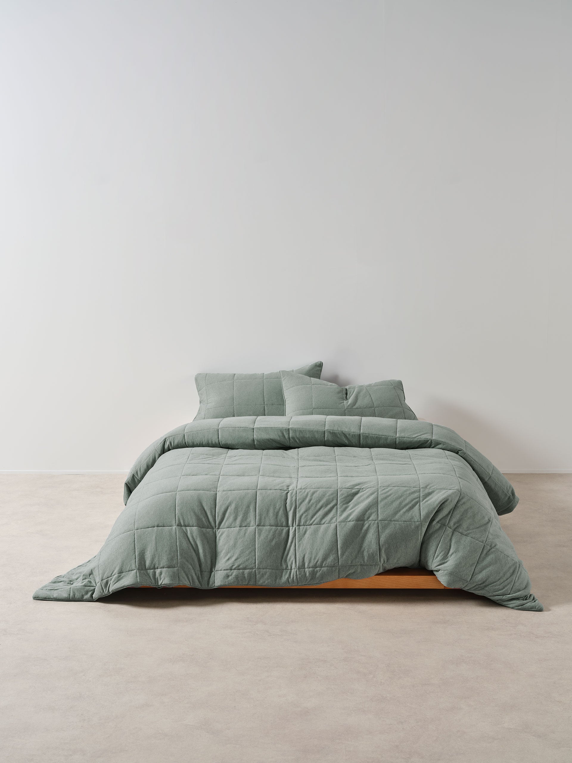 Ryland Eucalyptus Quilt Cover Set