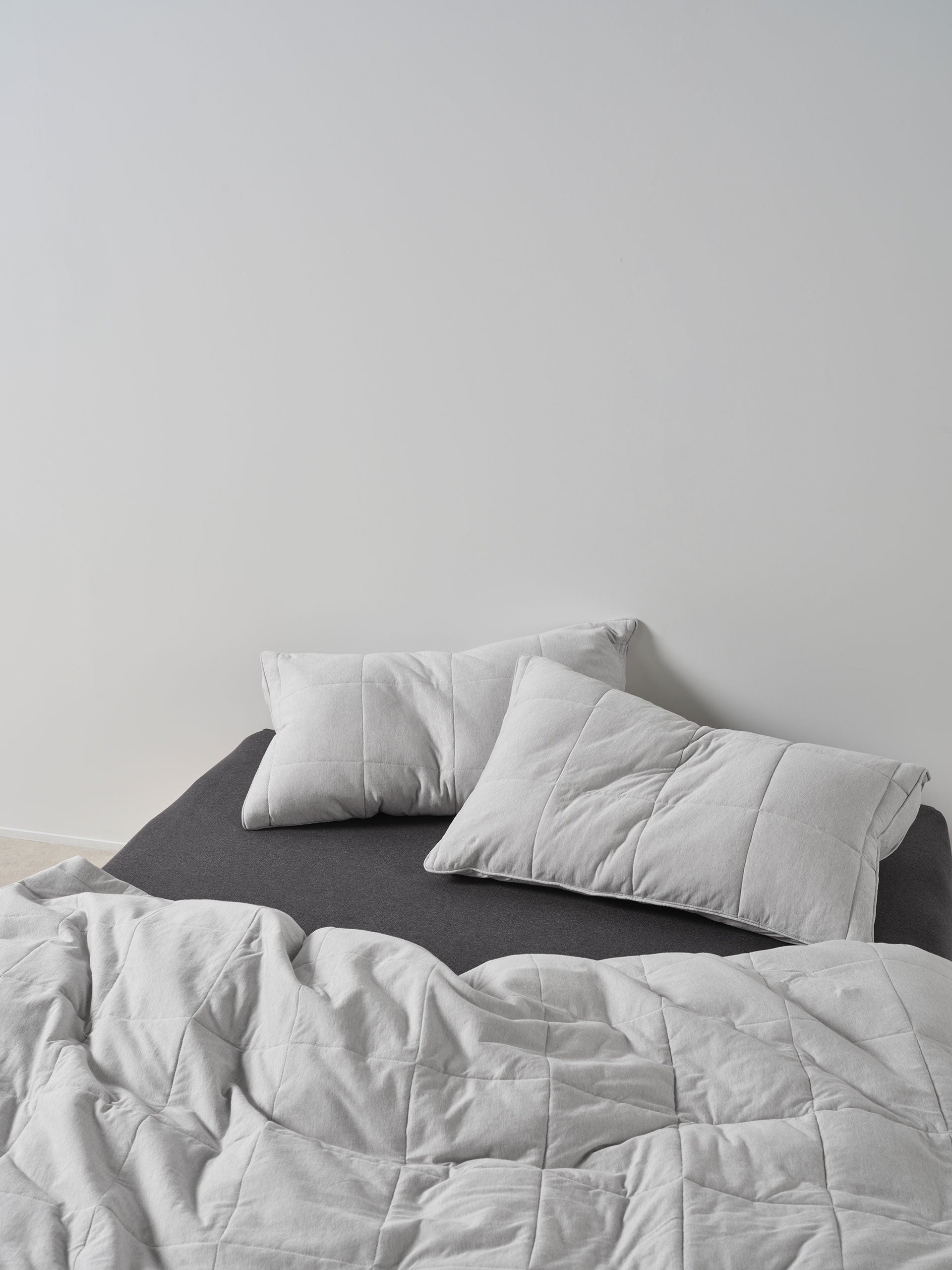 Ryland Grey Quilt Cover Set