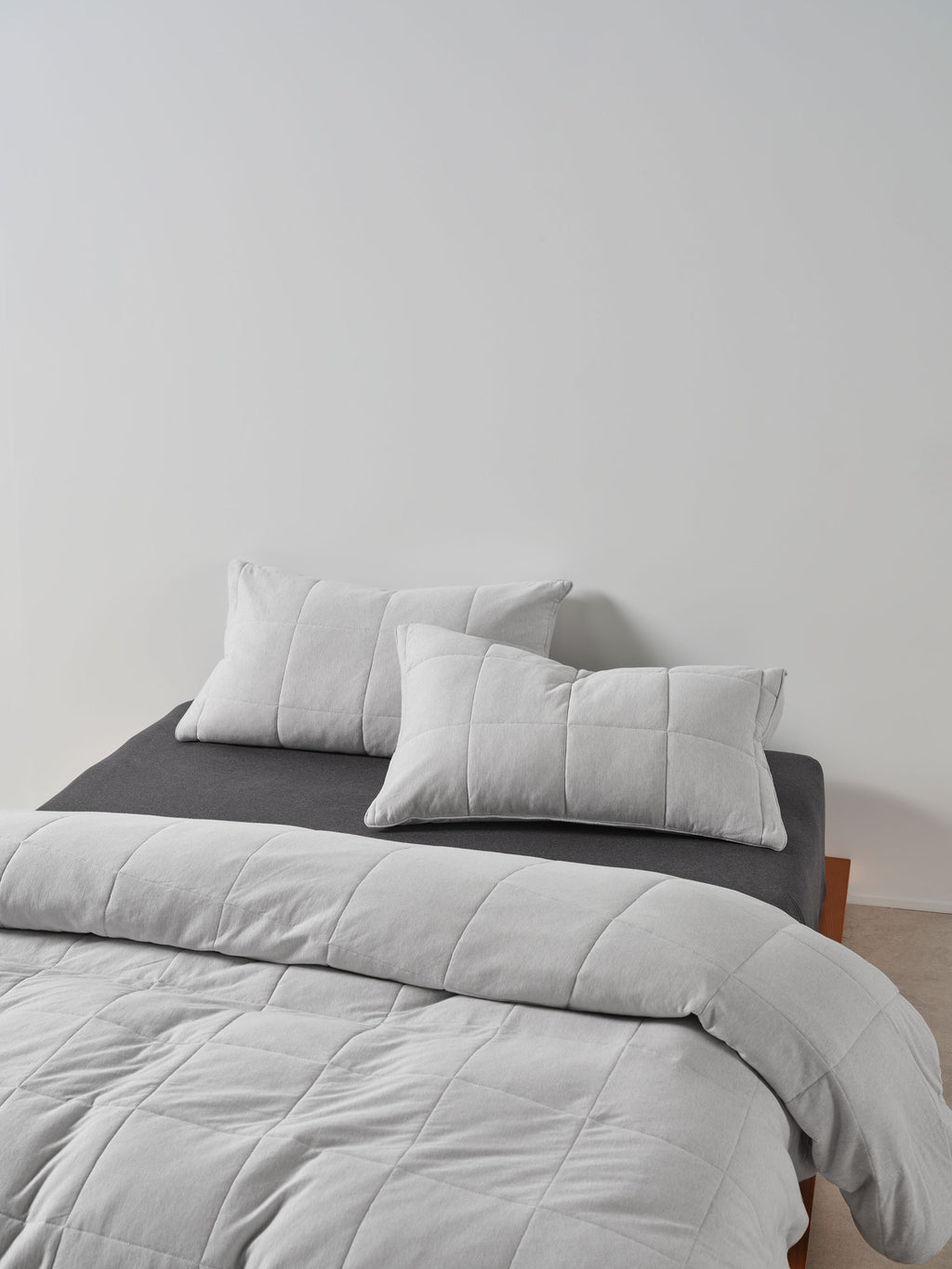 Ryland Grey Quilt Cover Set
