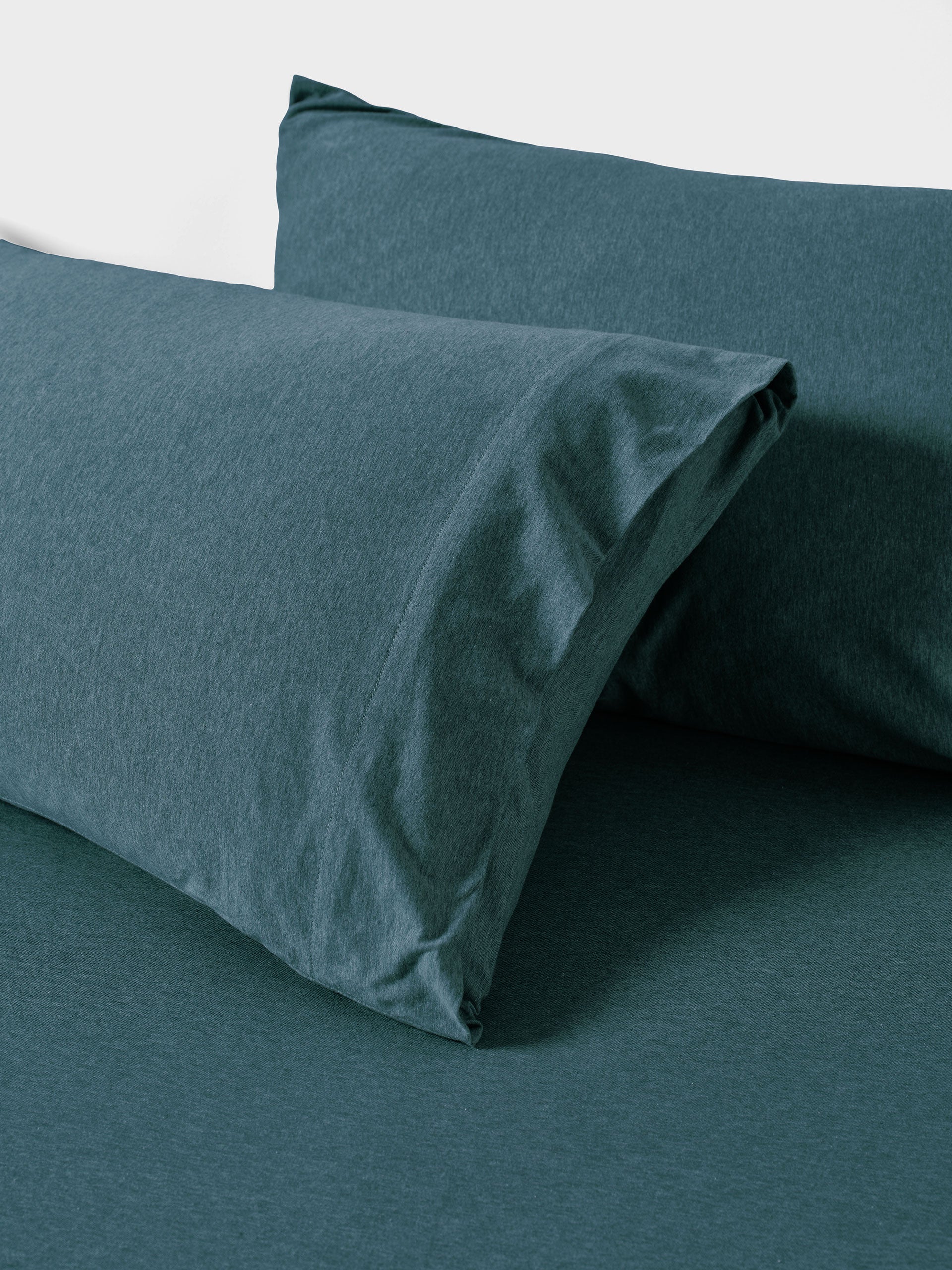 Ryland Ocean Fitted Sheet + Pillowcase Set