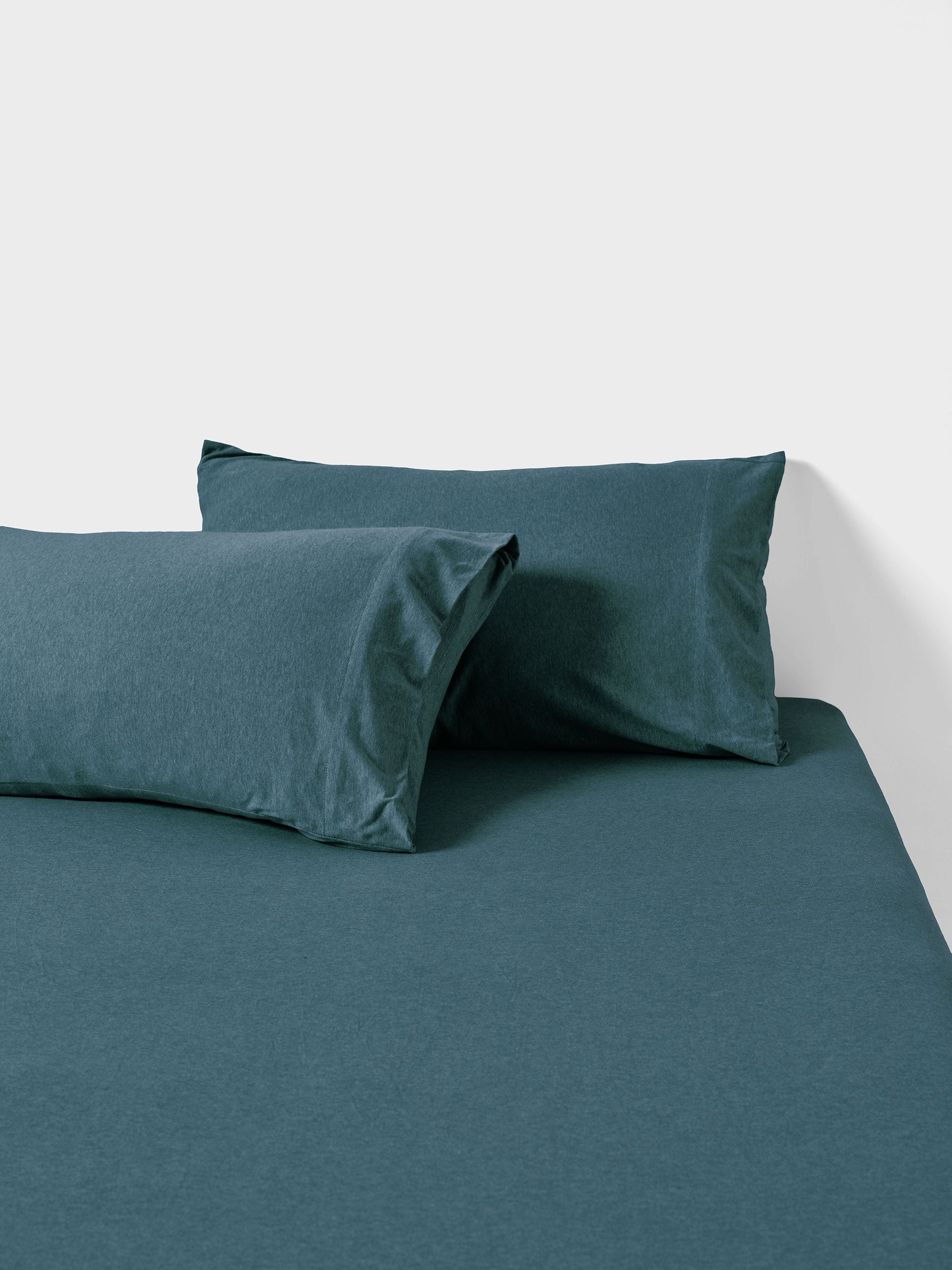Ryland Ocean Fitted Sheet + Pillowcase Set