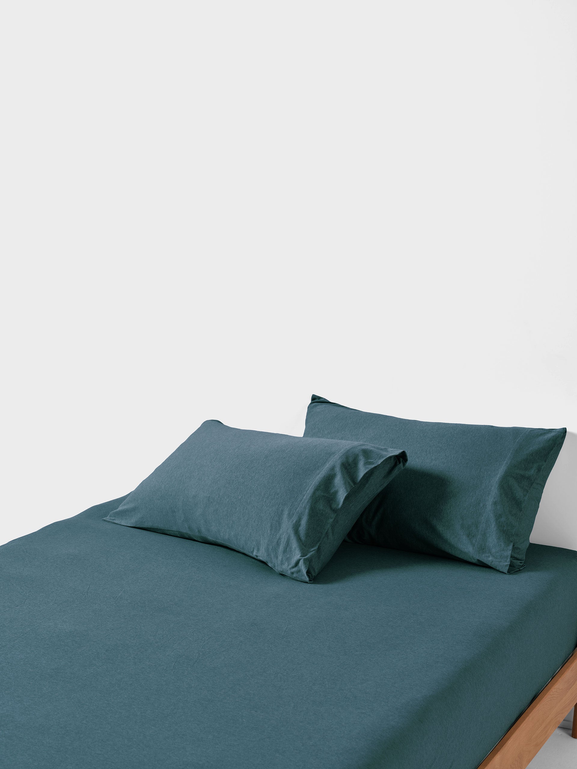 Ryland Ocean Fitted Sheet + Pillowcase Set