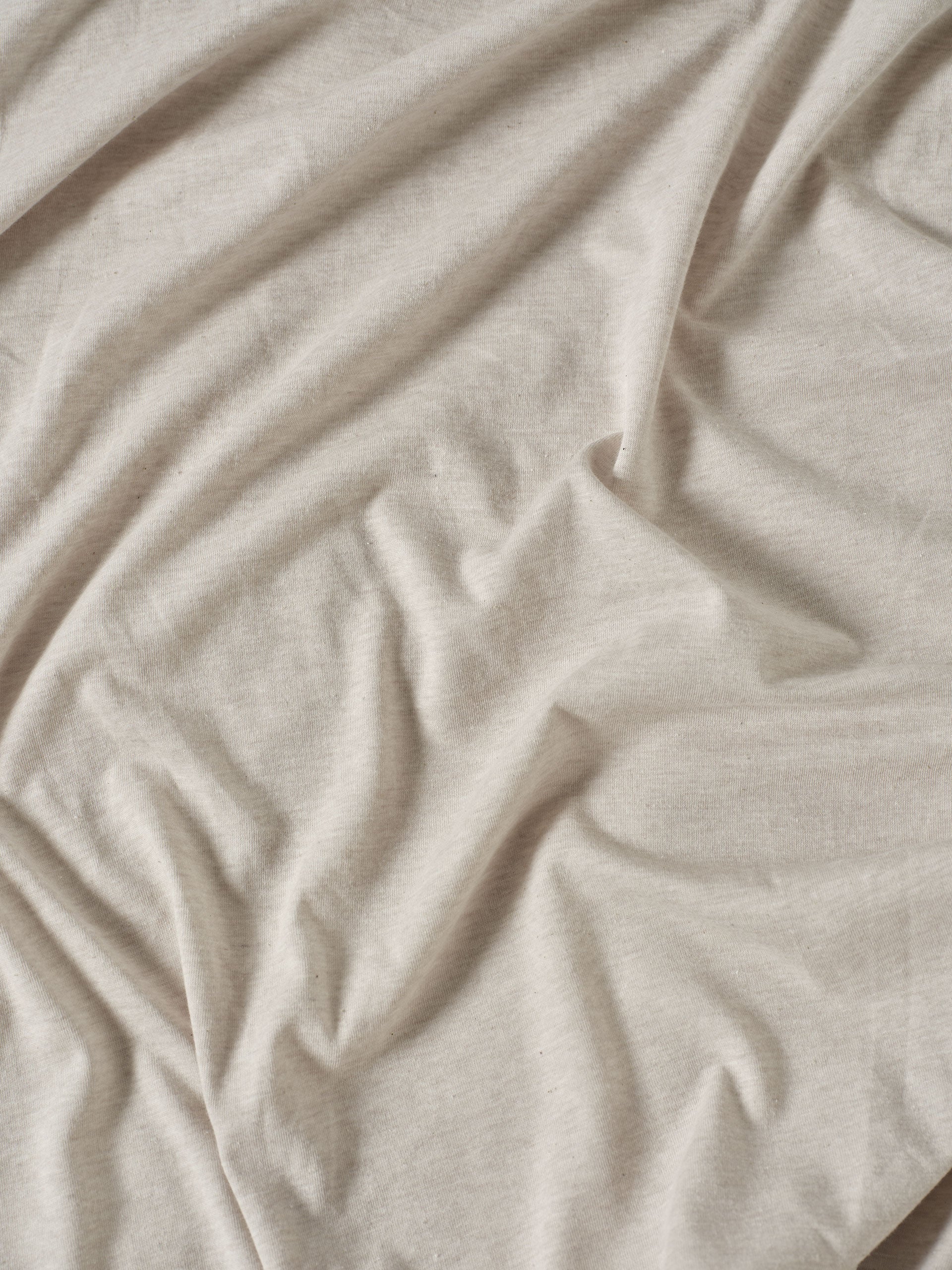 Ryland Pebble Fitted Sheet + Pillowcase Set