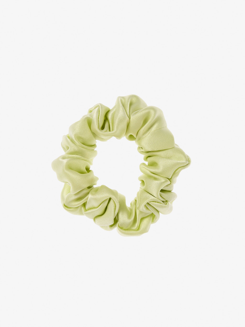 Silk Seafoam Scrunchie