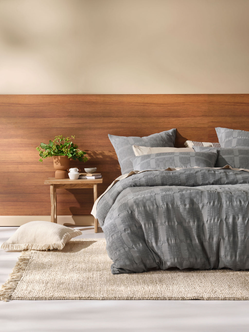 Seren Shadow Quilt Cover Set