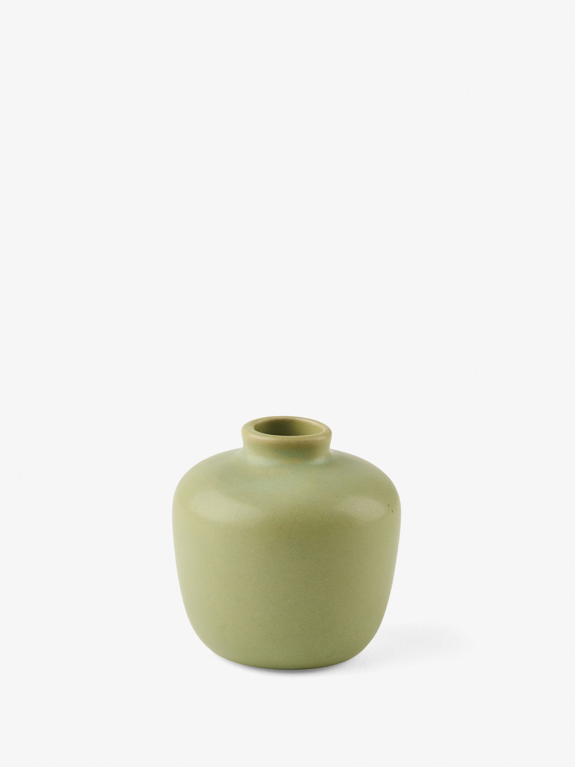 Serra Green Vase 7cm