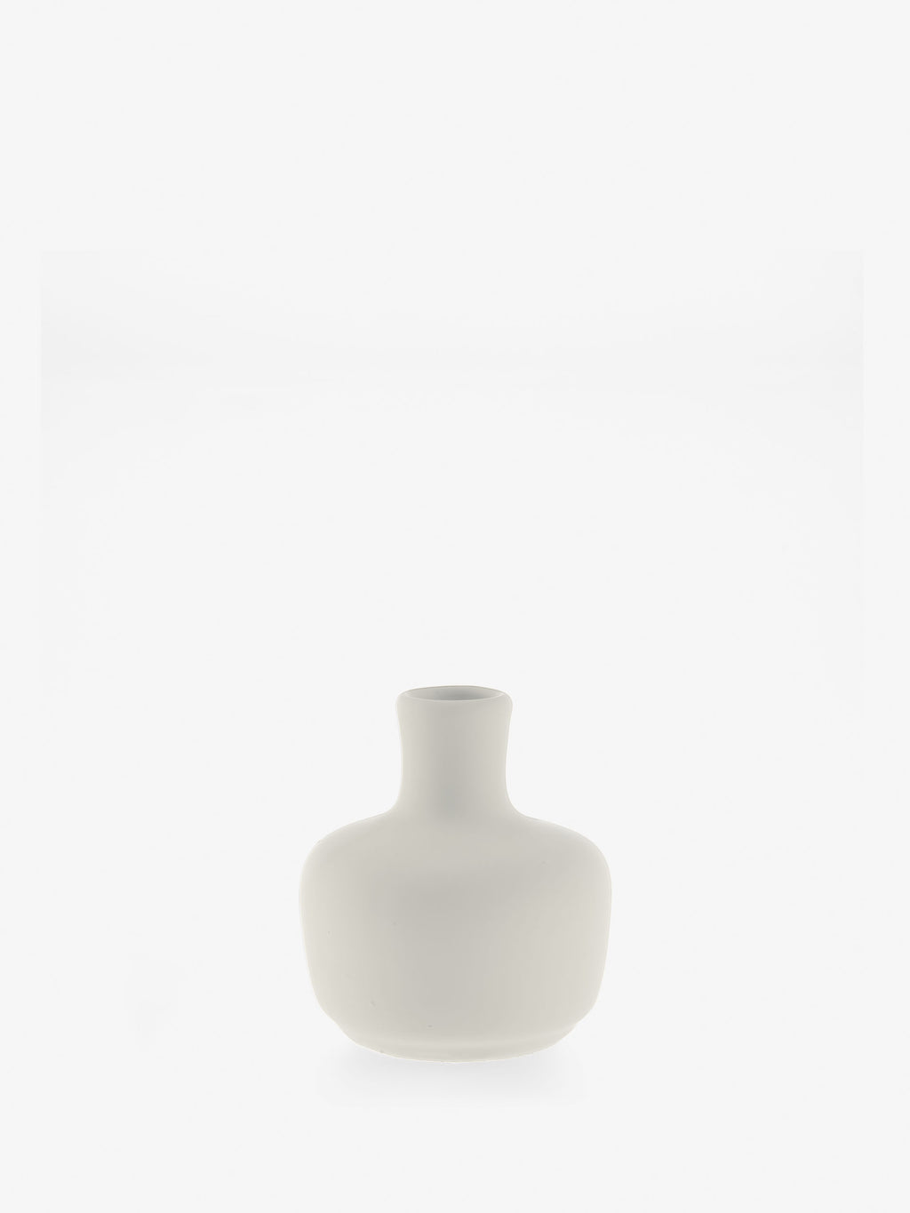 Serra White Vase 7cm