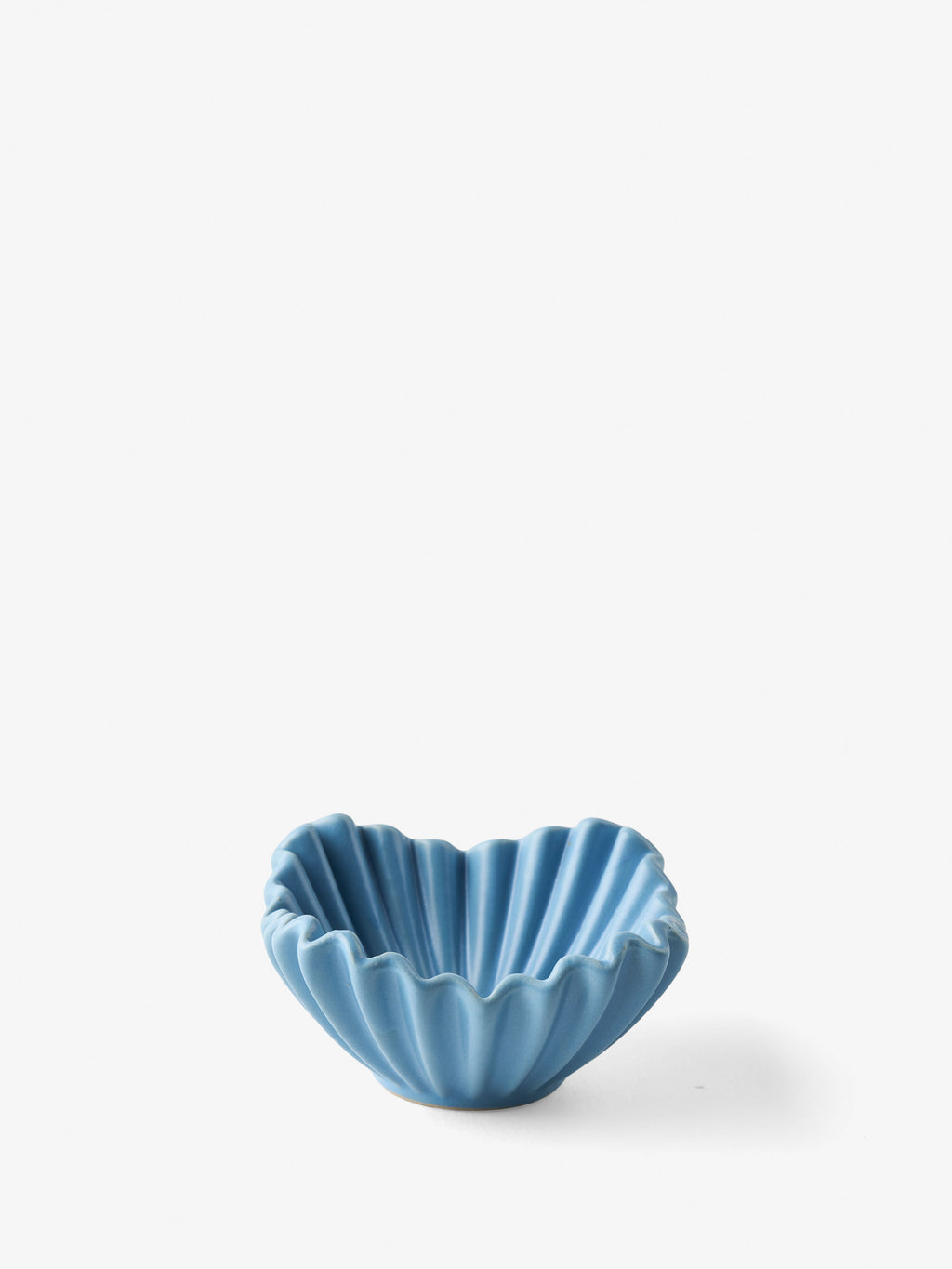 Shell Pale Blue Trinket Bowl 9cm