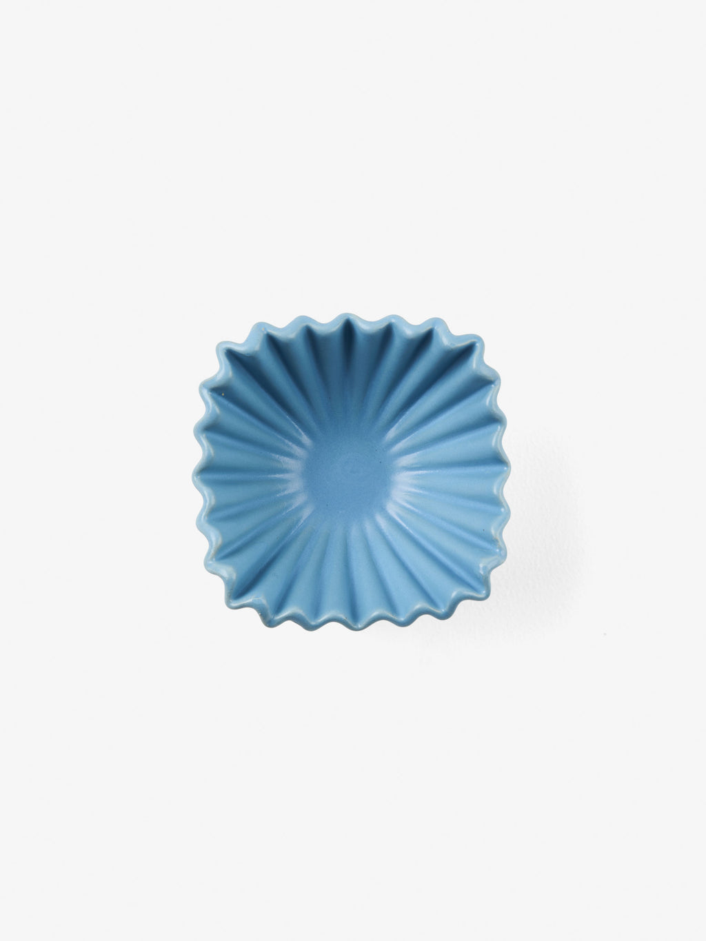 Shell Pale Blue Trinket Bowl 9cm