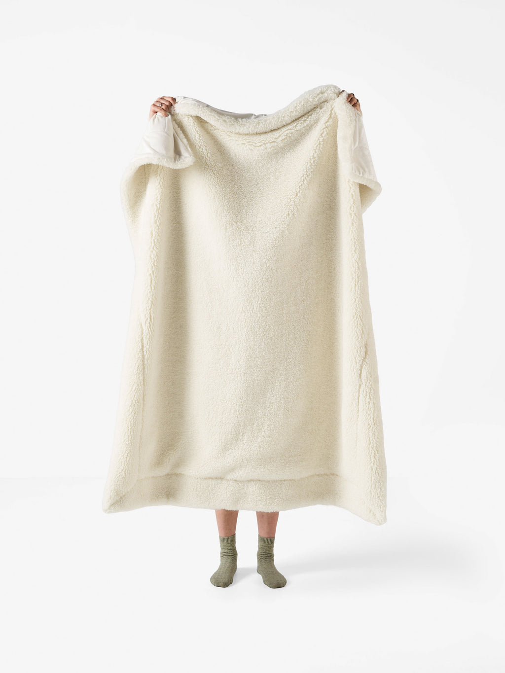 Shetland Cream Throw
