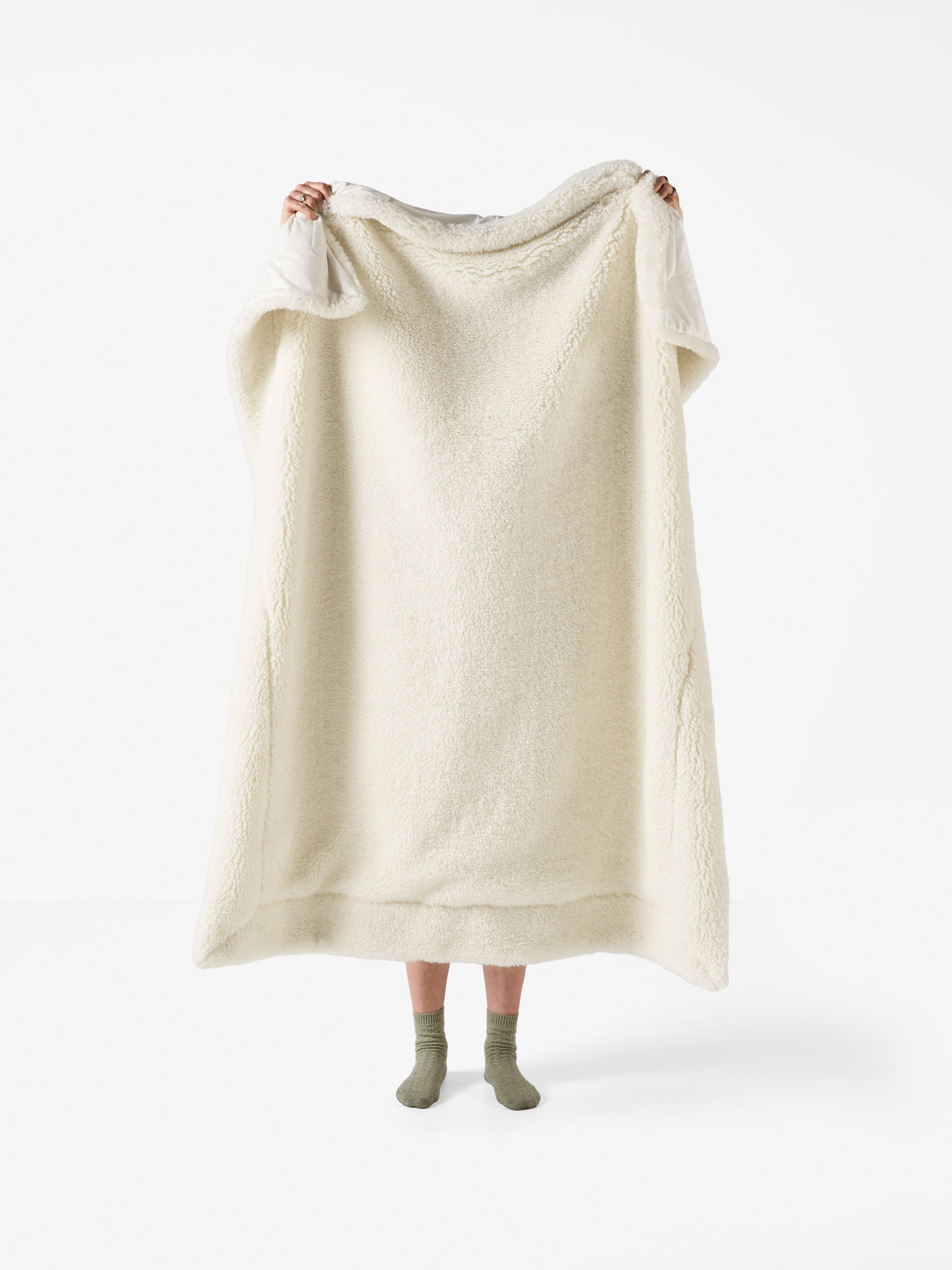 Shetland Cream Throw