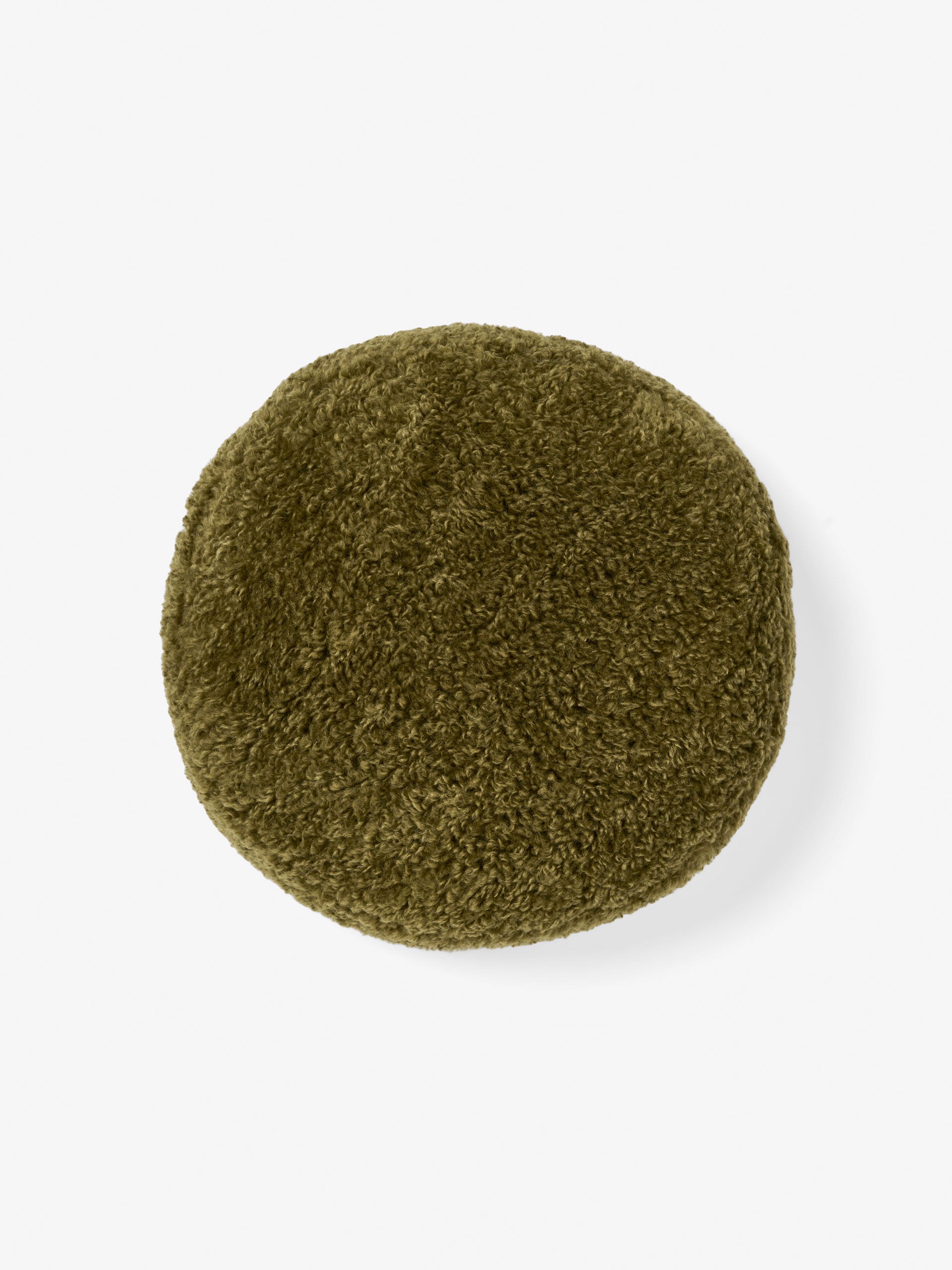 Shetland Olive Cushion 43cm Round